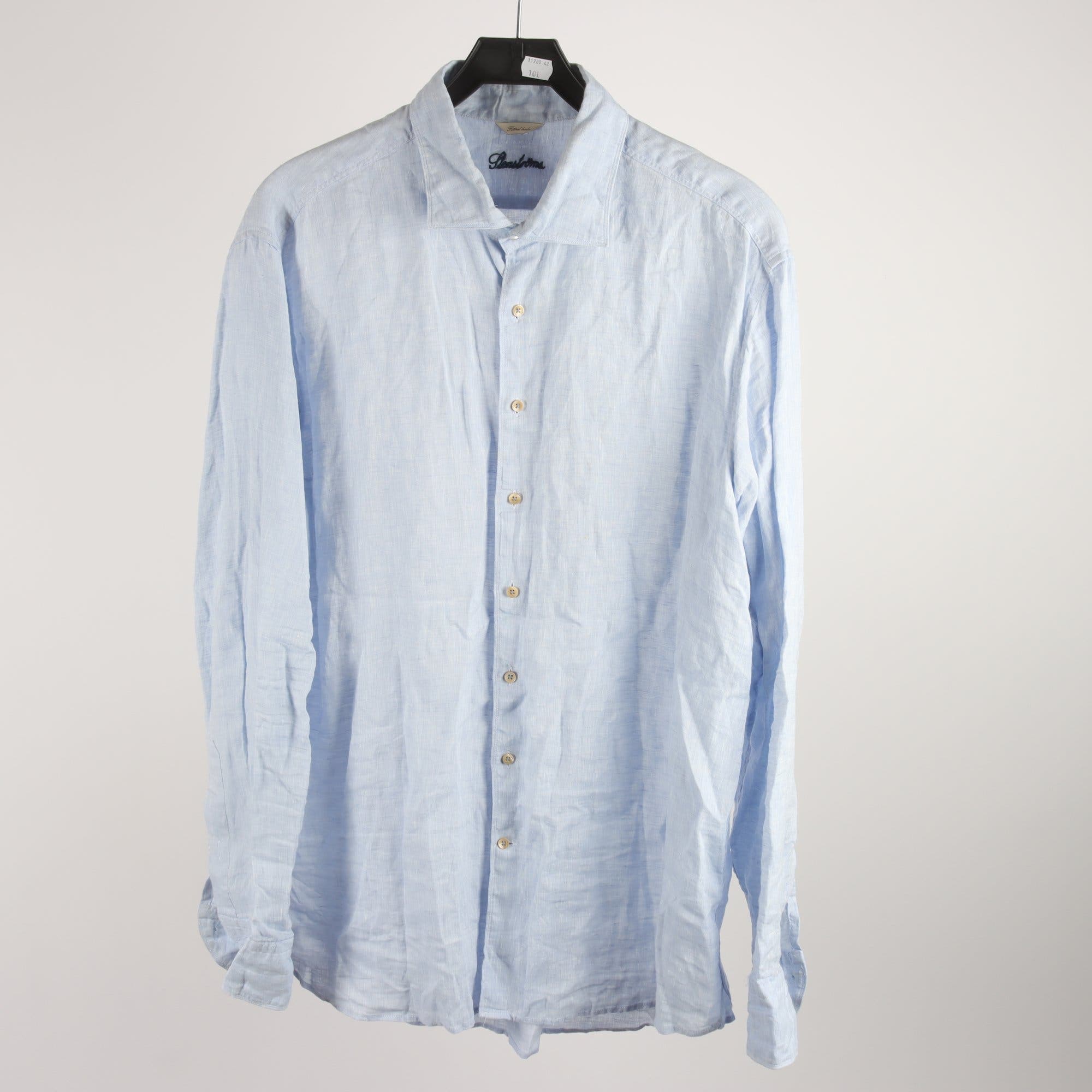 Skjorta, Stenströms, blå, 100% linne, stl. XL