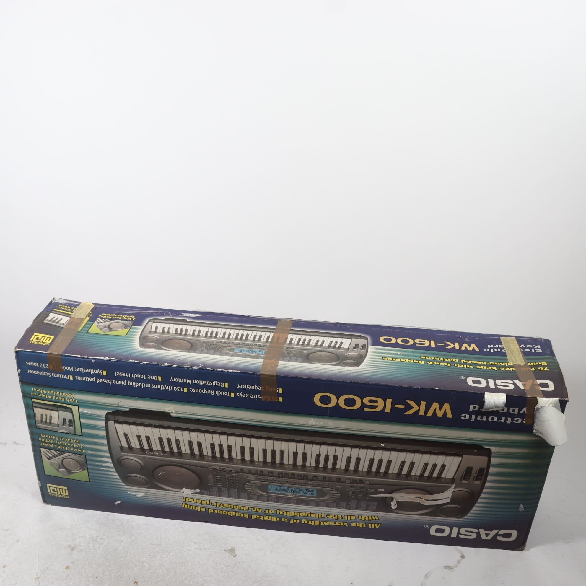 Keyboard, Casio WK-1600. Endast avhämtning.