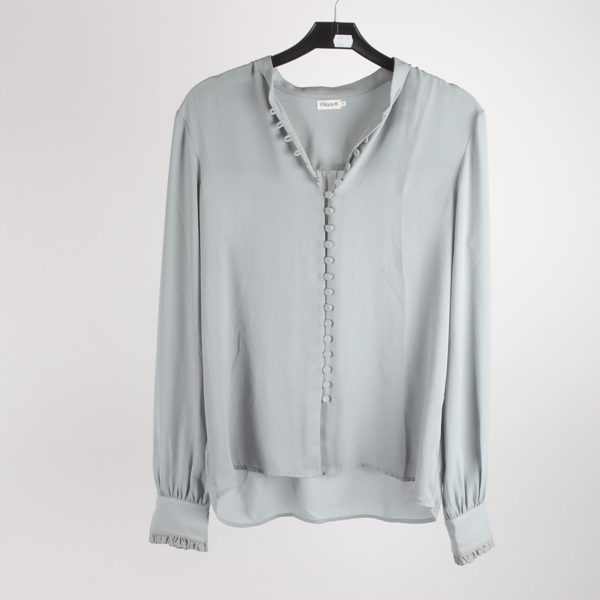 Blus, Filippa K, grå, stl. S.