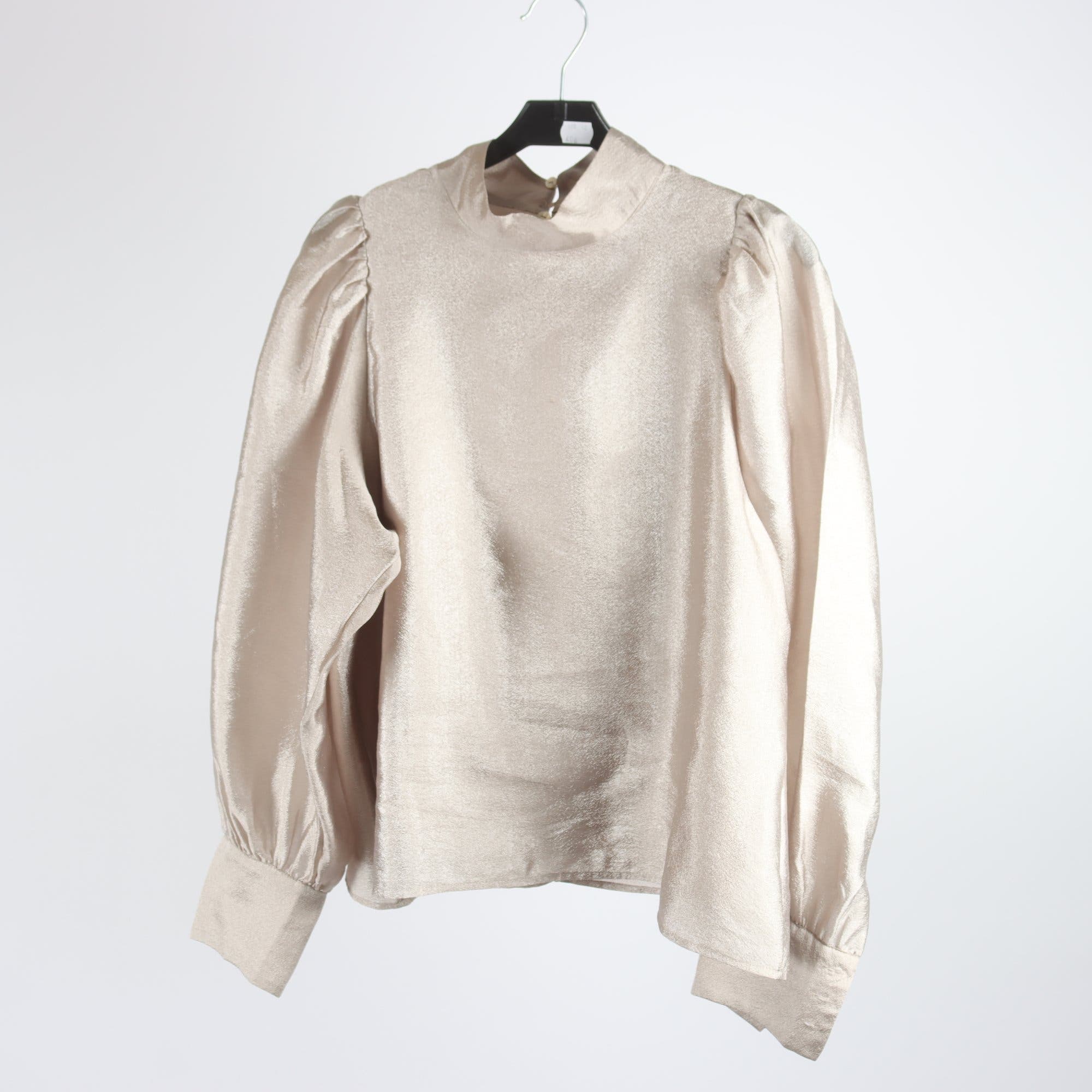 Blus, Stockh LM, guld, stl. S.