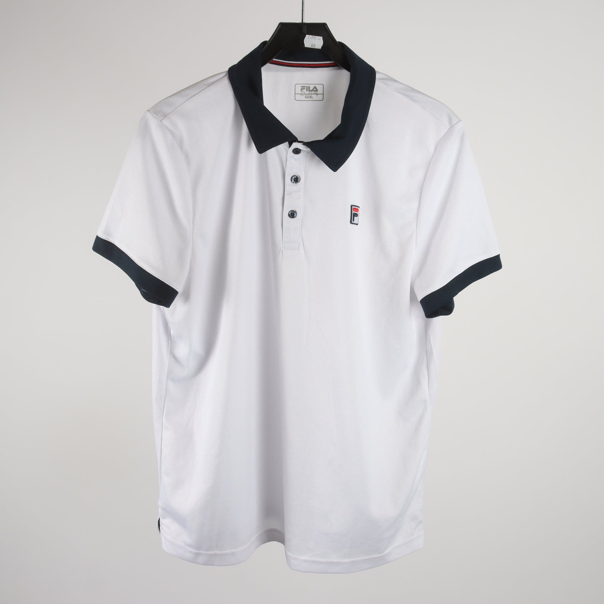 Sporttröja, Fila, blå, vit, stl. 54/XL