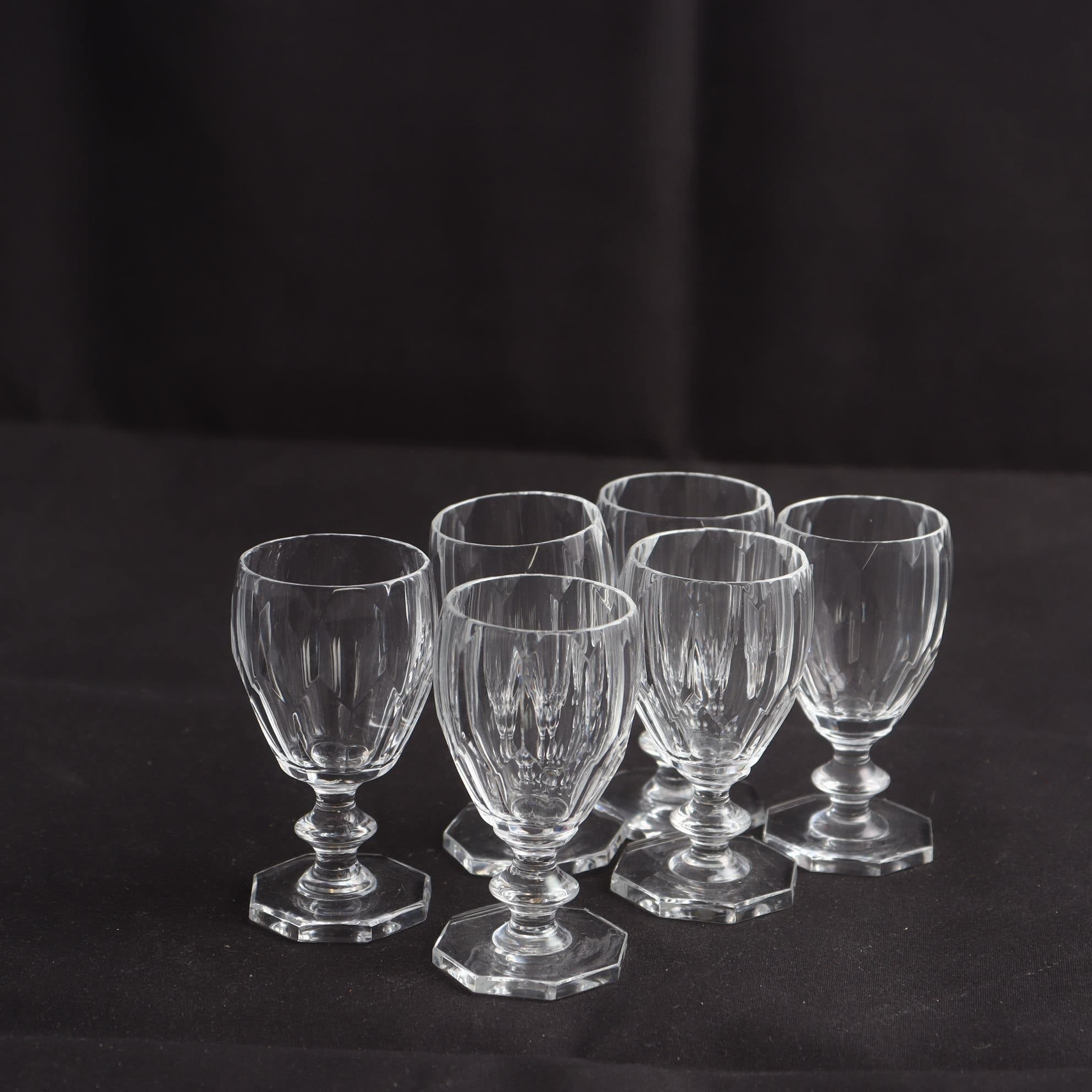 Snapsglas, 6 st, 1900-tal