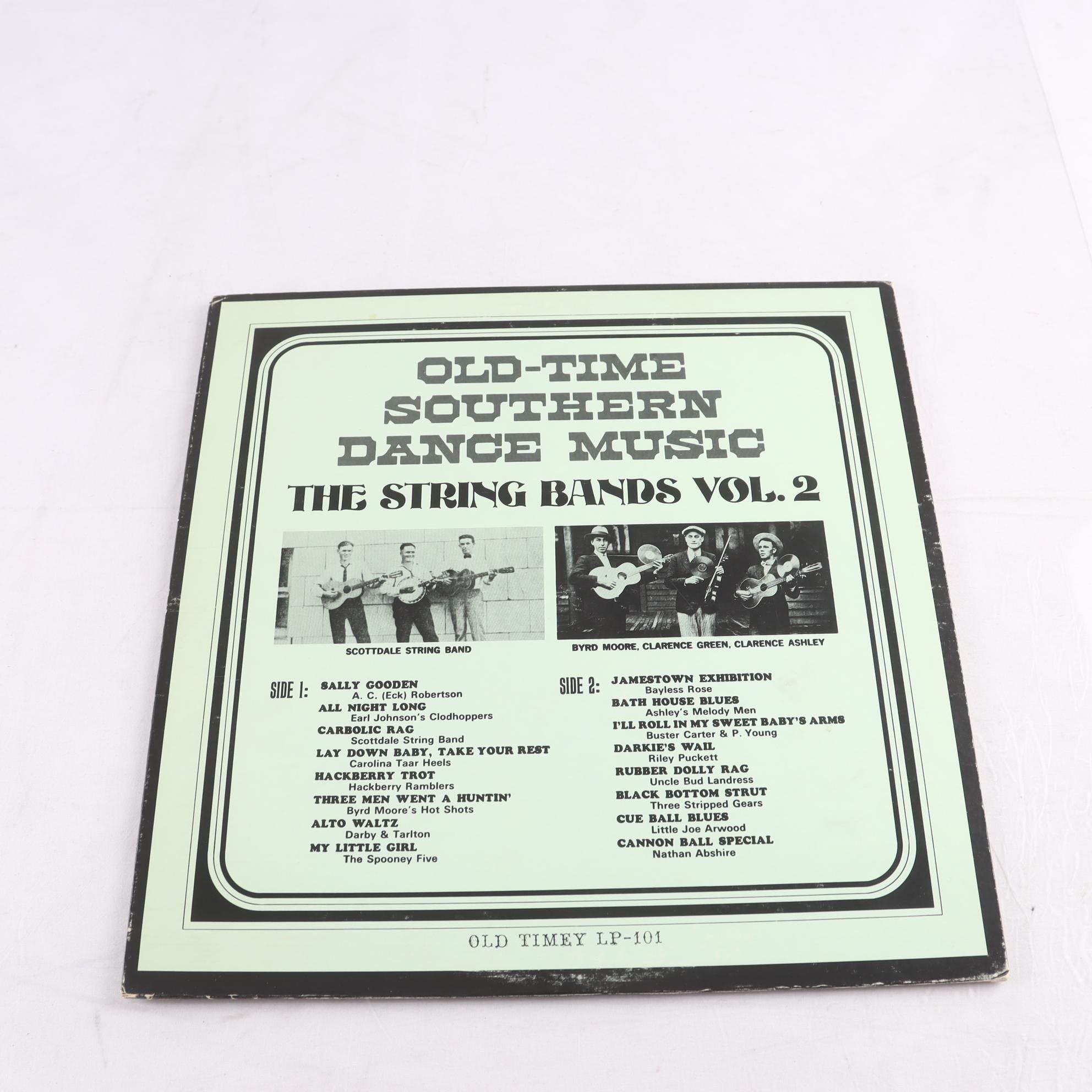 LP Old Time Southern Dance Music : The String Bands Vol 2