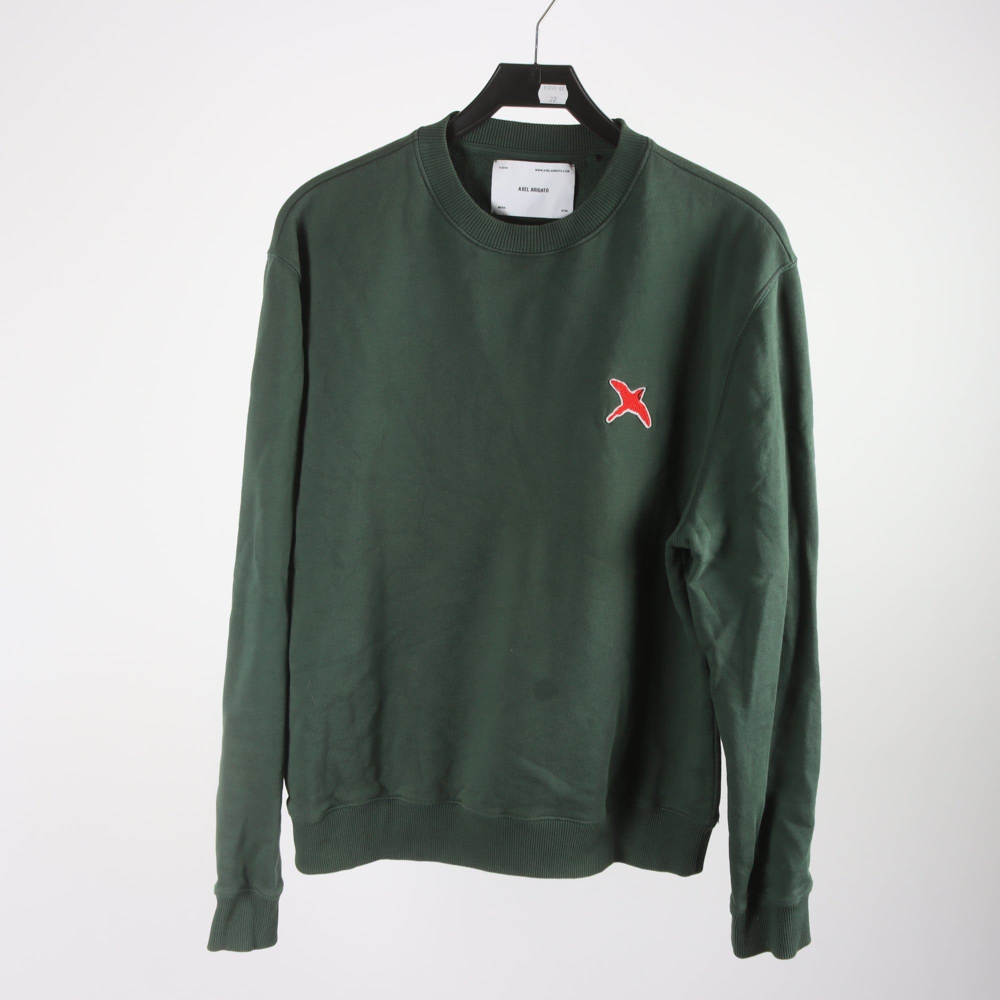 Sweatshirt, Axel Arigato, grön, stl. ca S
