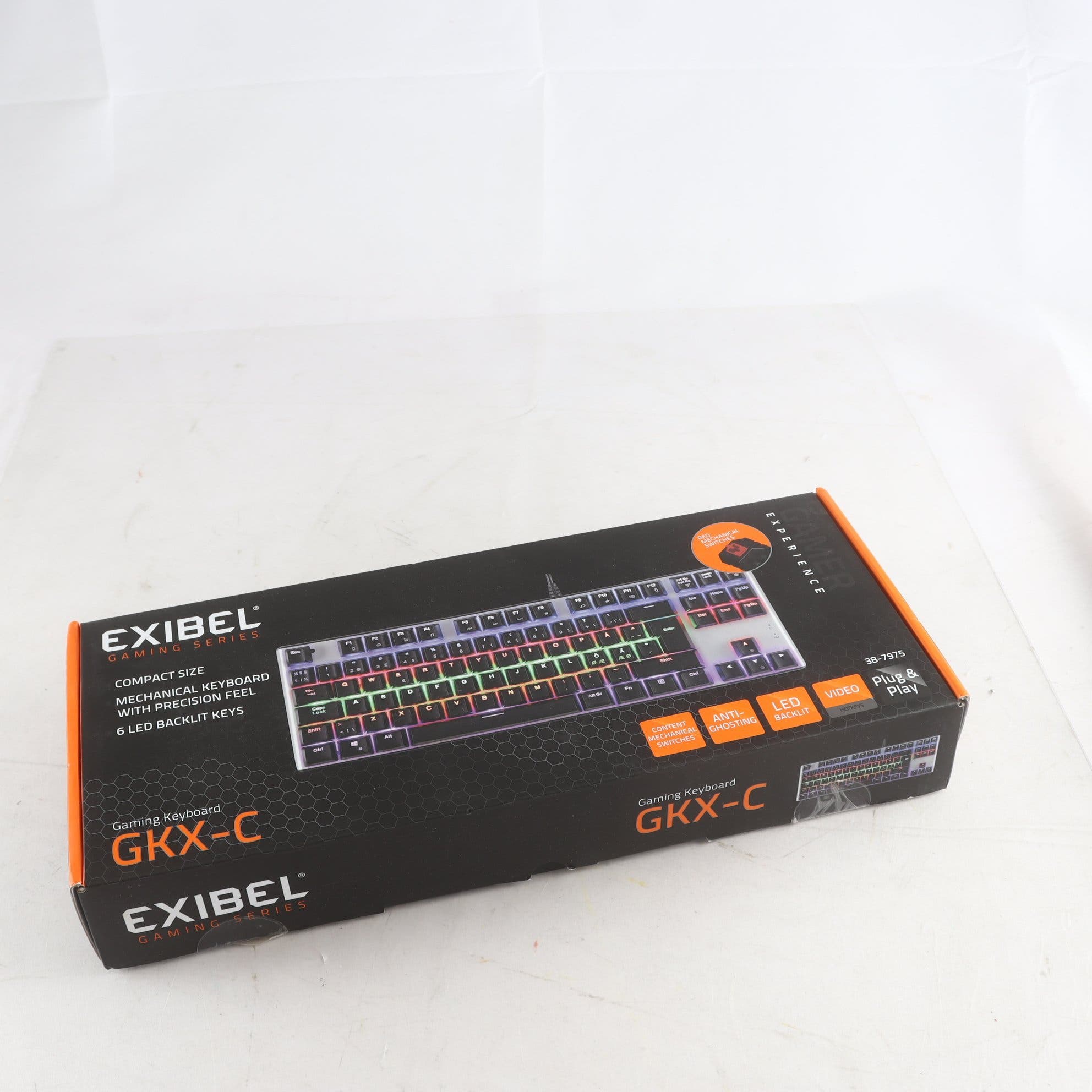 Tangentbord, Exibel, gaming keyboard GKX-C