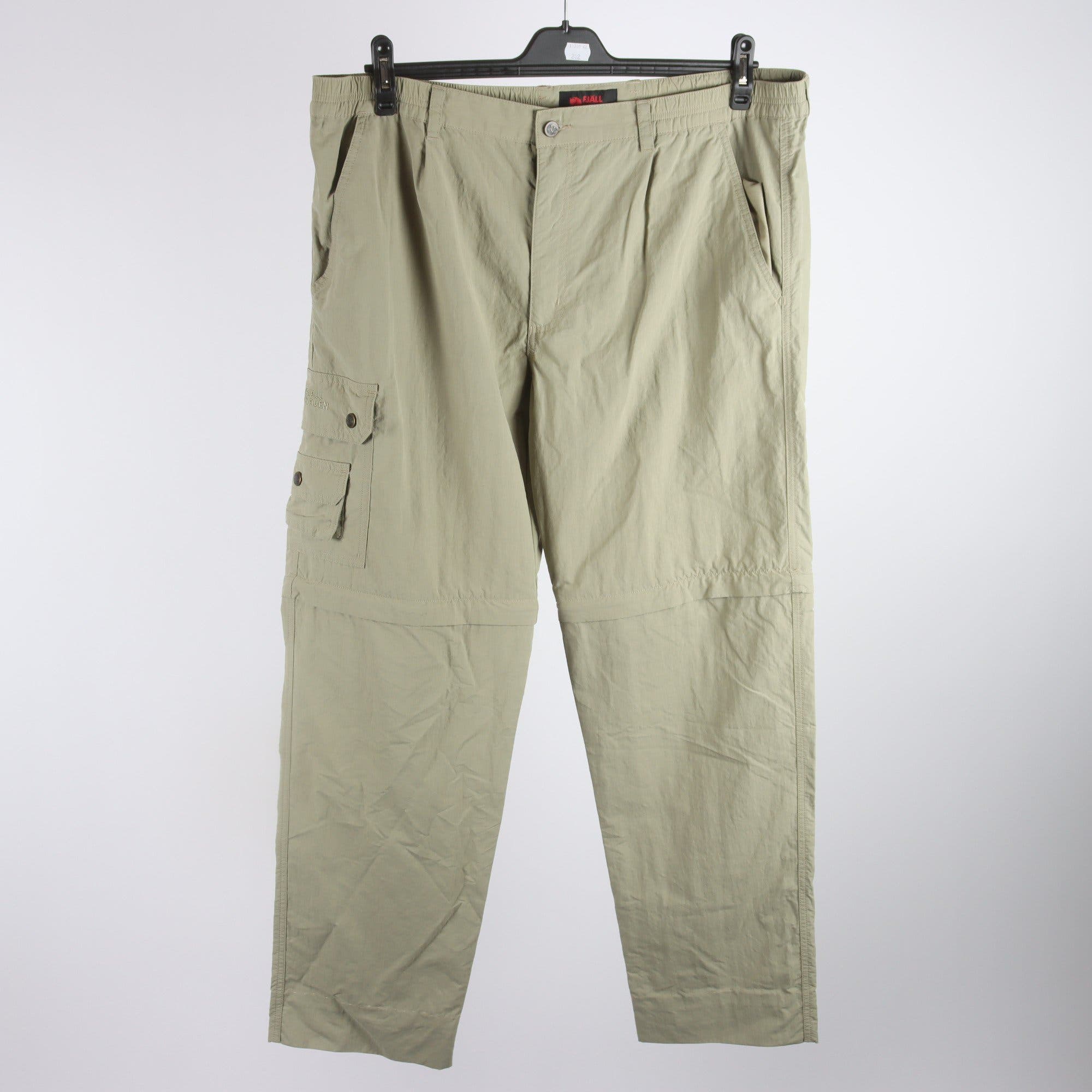 Fritidsbyxor, Fjällräven, khaki grön, stl. 52
