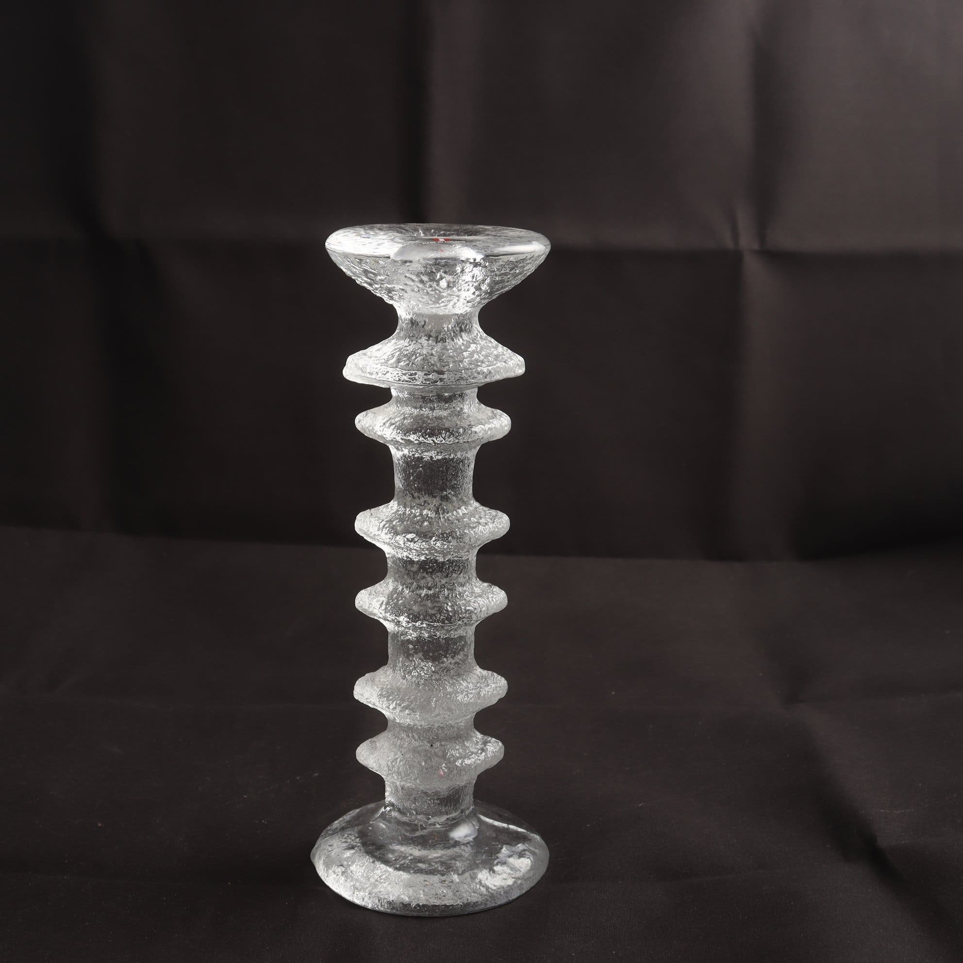 Ljusstake, glas, ”Festivo” Iittala, Timo Sarpaneva