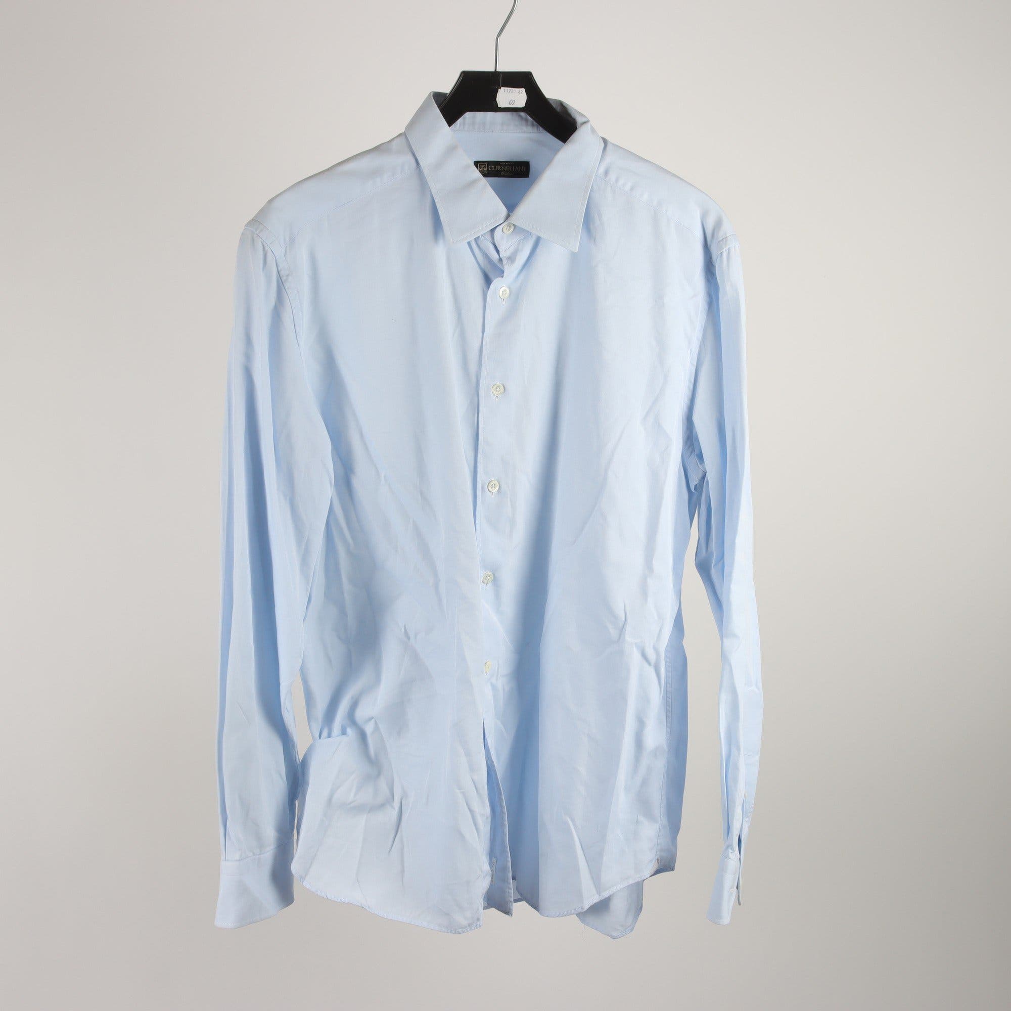 Skjorta, Corneliani, blå, stl. XL