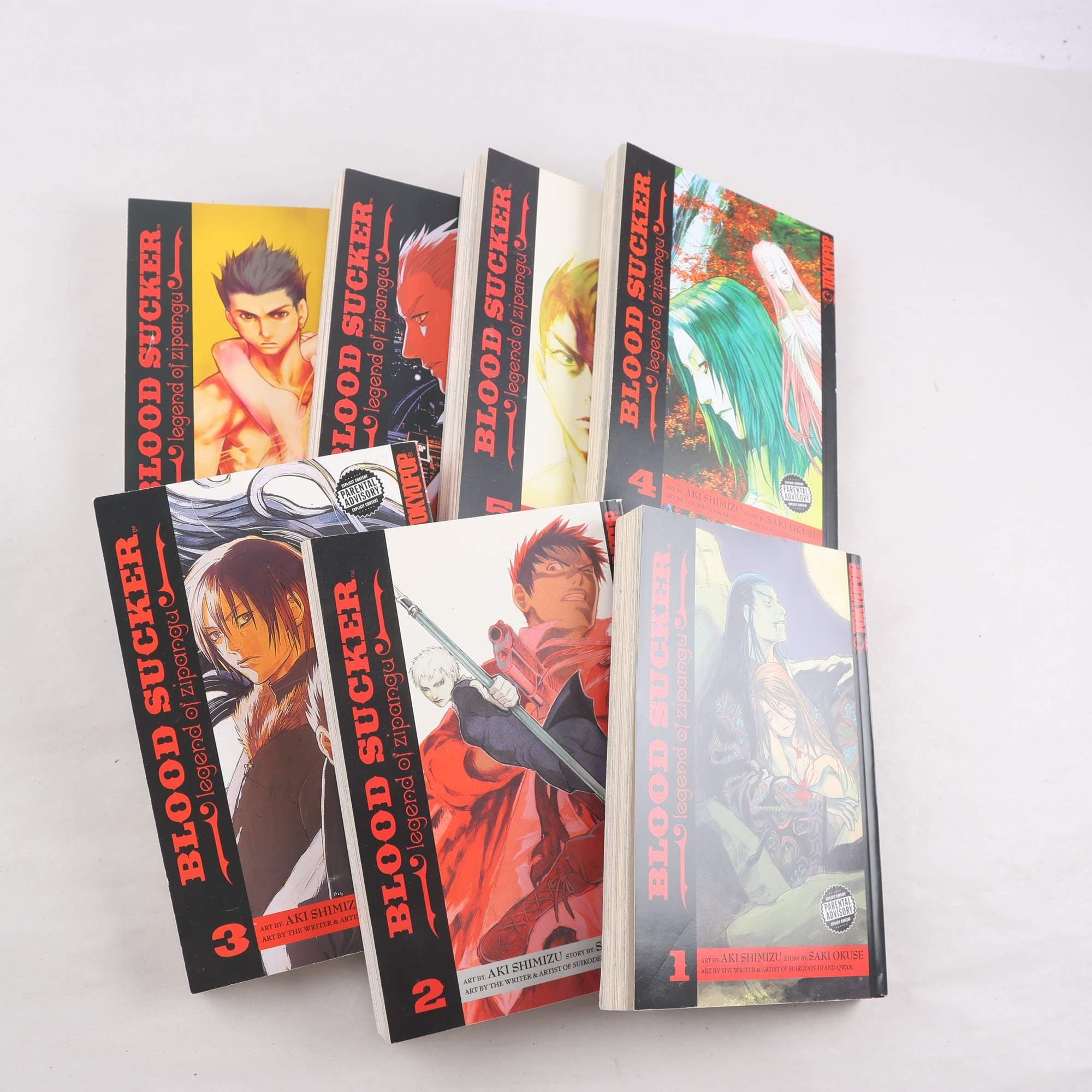Blood Sucker: Legend of Zipangu, Vol. 1-7