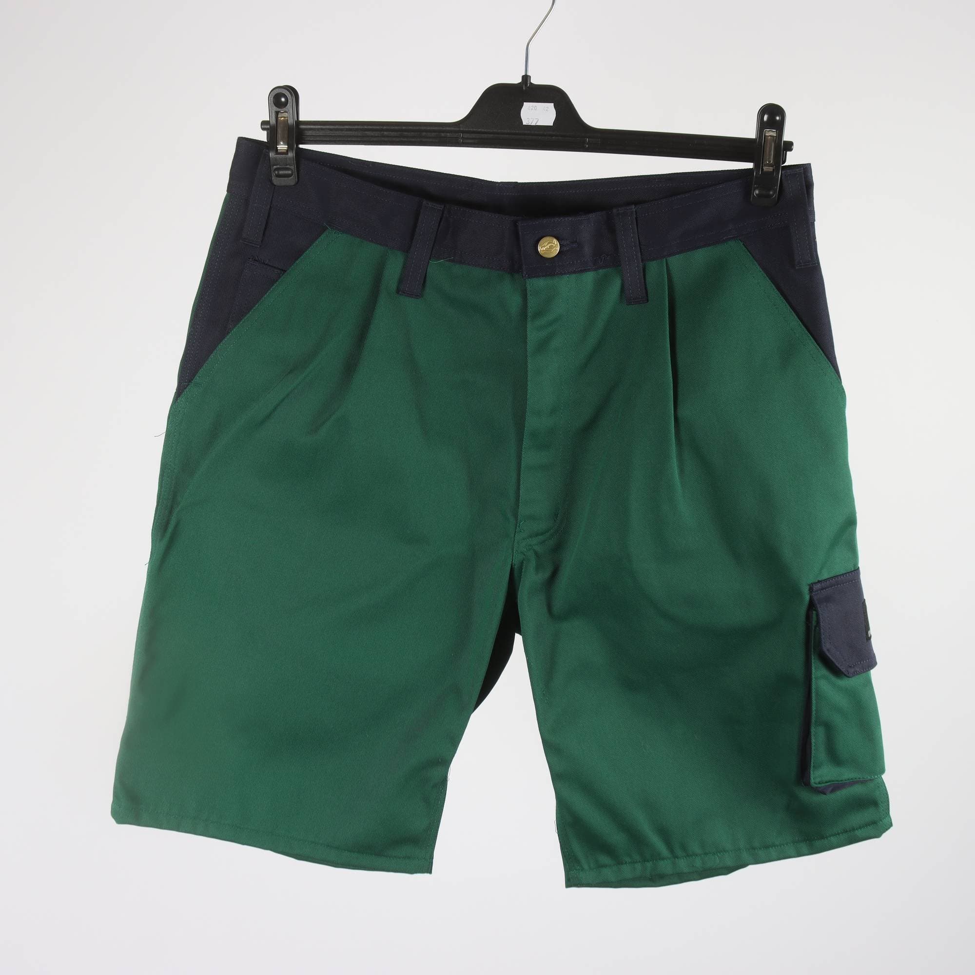 Arbetsshorts, Mascot, grön, blå, stl. ca. L.