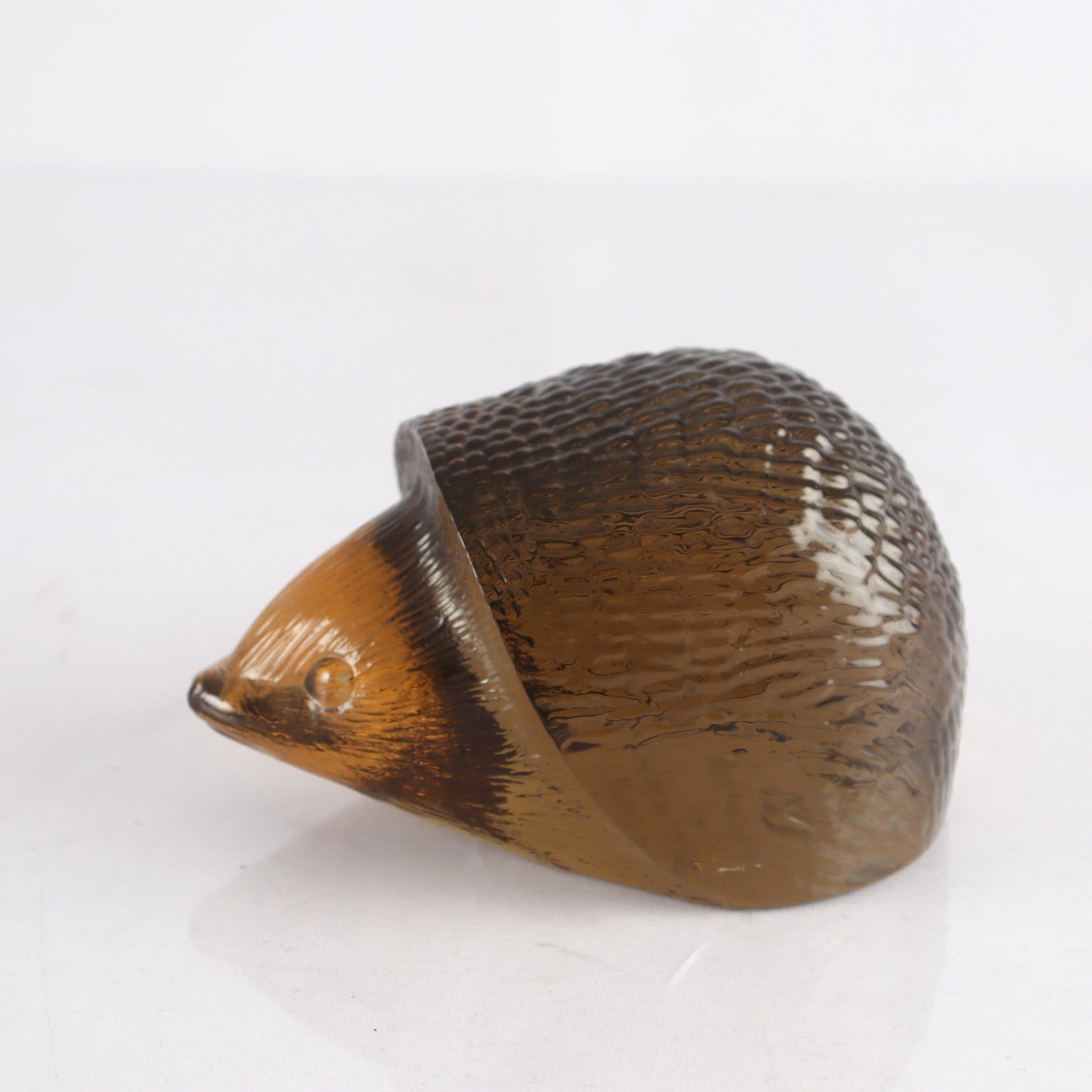 Figurin,igelkott, Paul Hoff, World wildlife fund, Kosta, 1976
