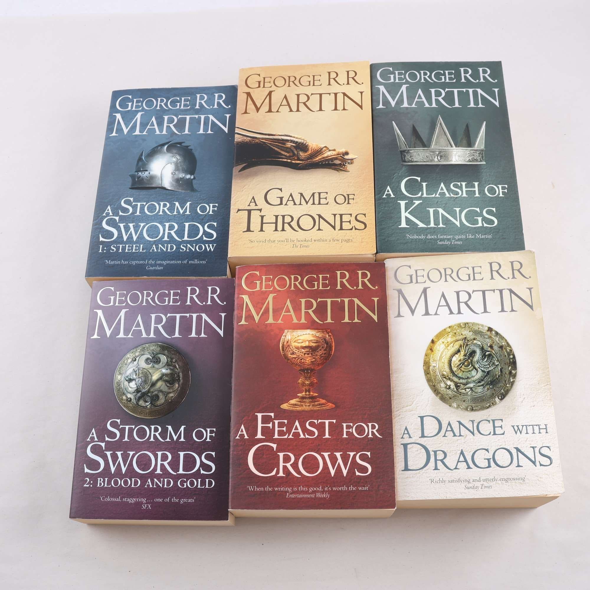 George R. R. Martin, A Game of Thrones, 6 volymer