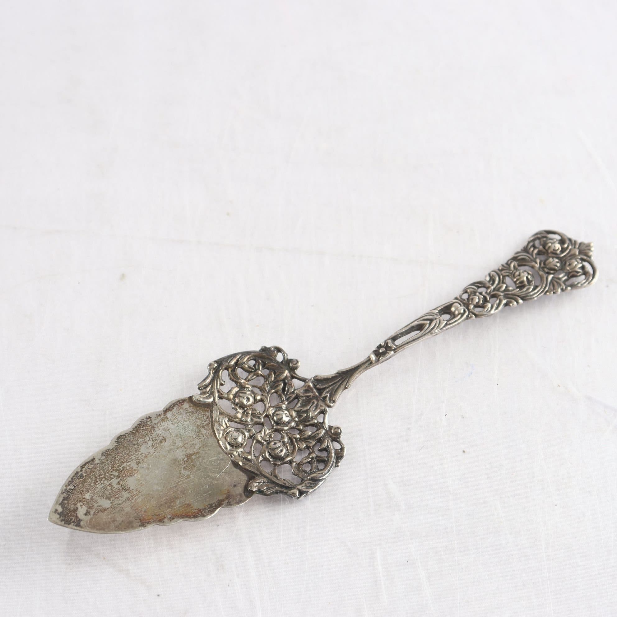 Tårtspade, silver, GEWE, Malmö,1959, kontrollstämpel