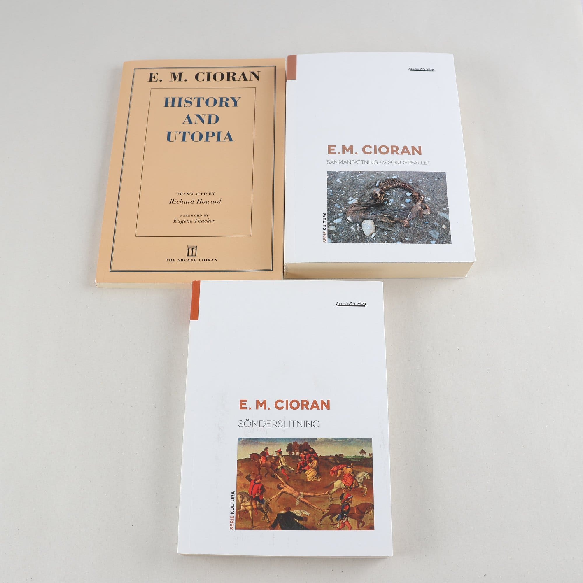 Bokpaket, E.M. Cioran, 3 st