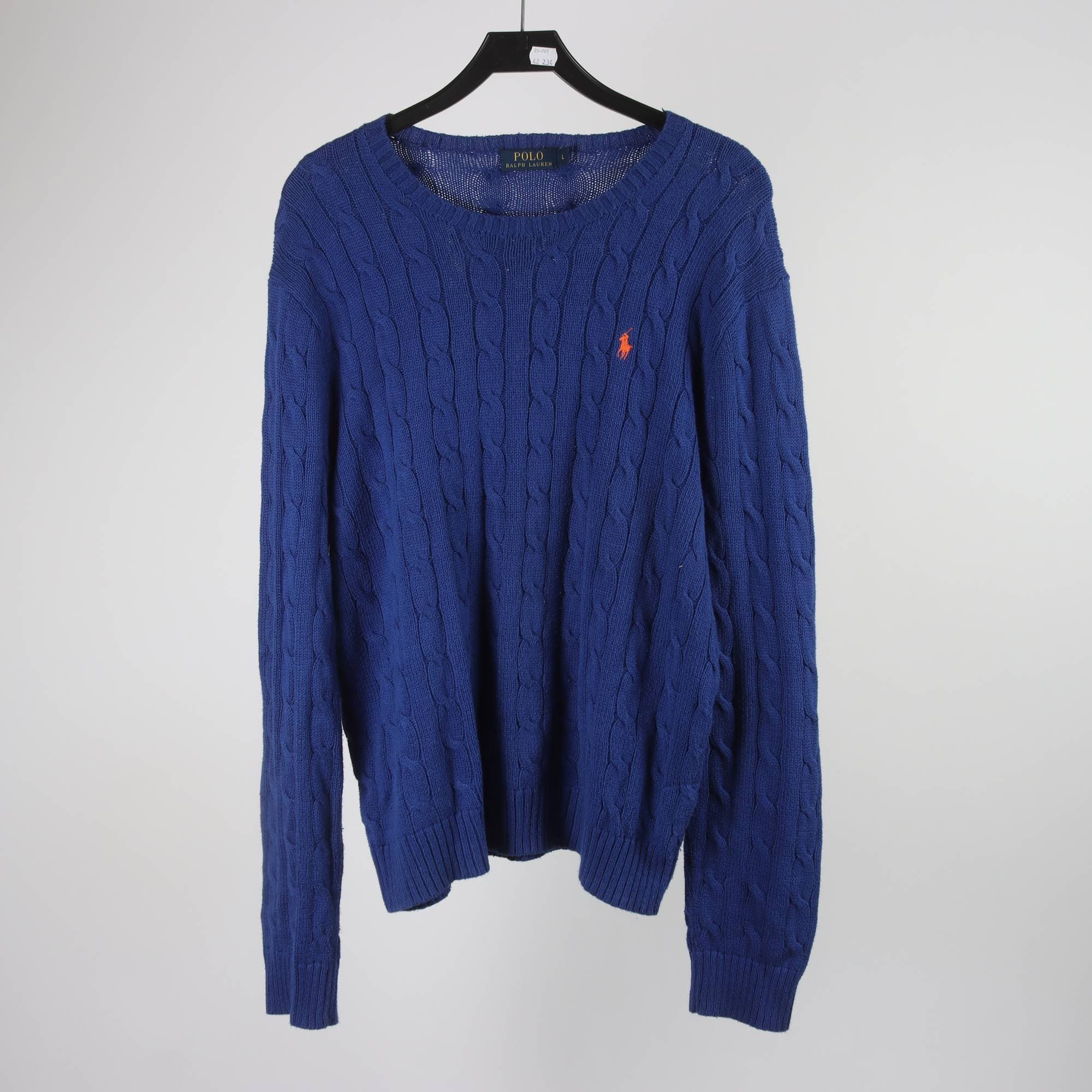 Stickad tröja, Polo Ralph Lauren, stl. L