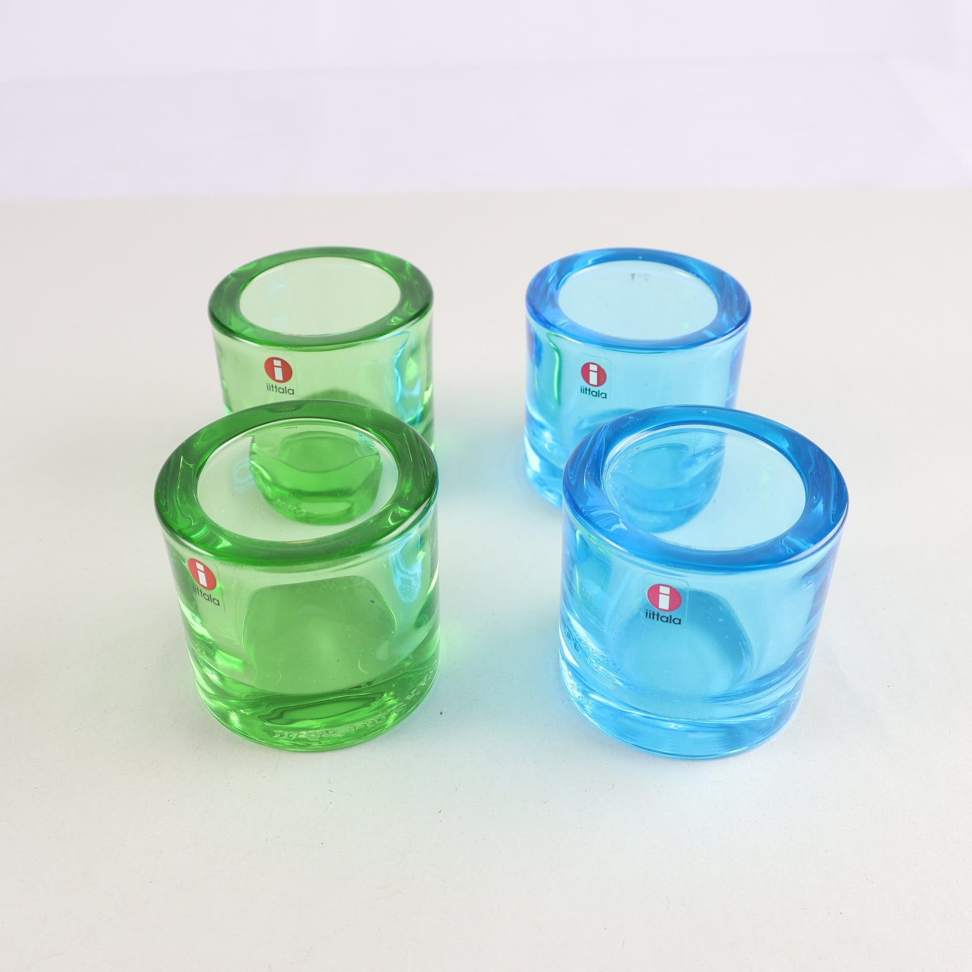 Ljuslyktor, Iittala, ”Kivi”, 4 st