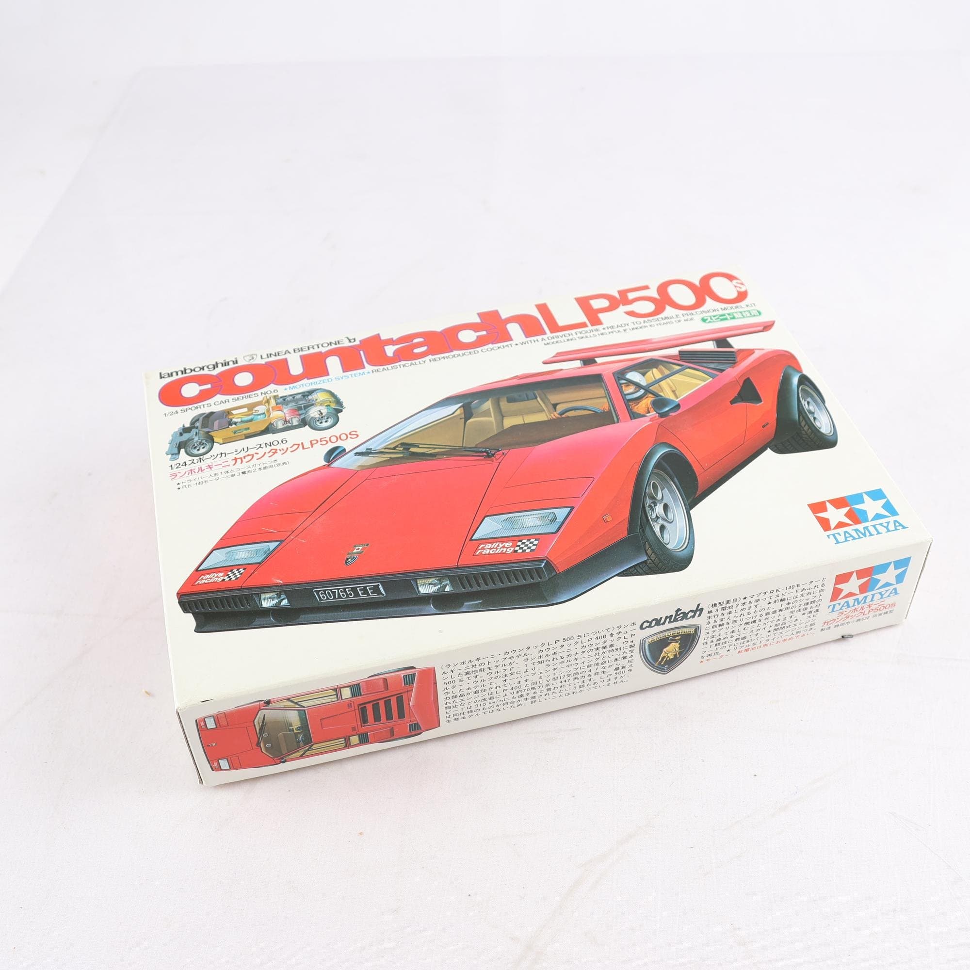Modellbil, Tamiya, Lamborghini countach LP500S