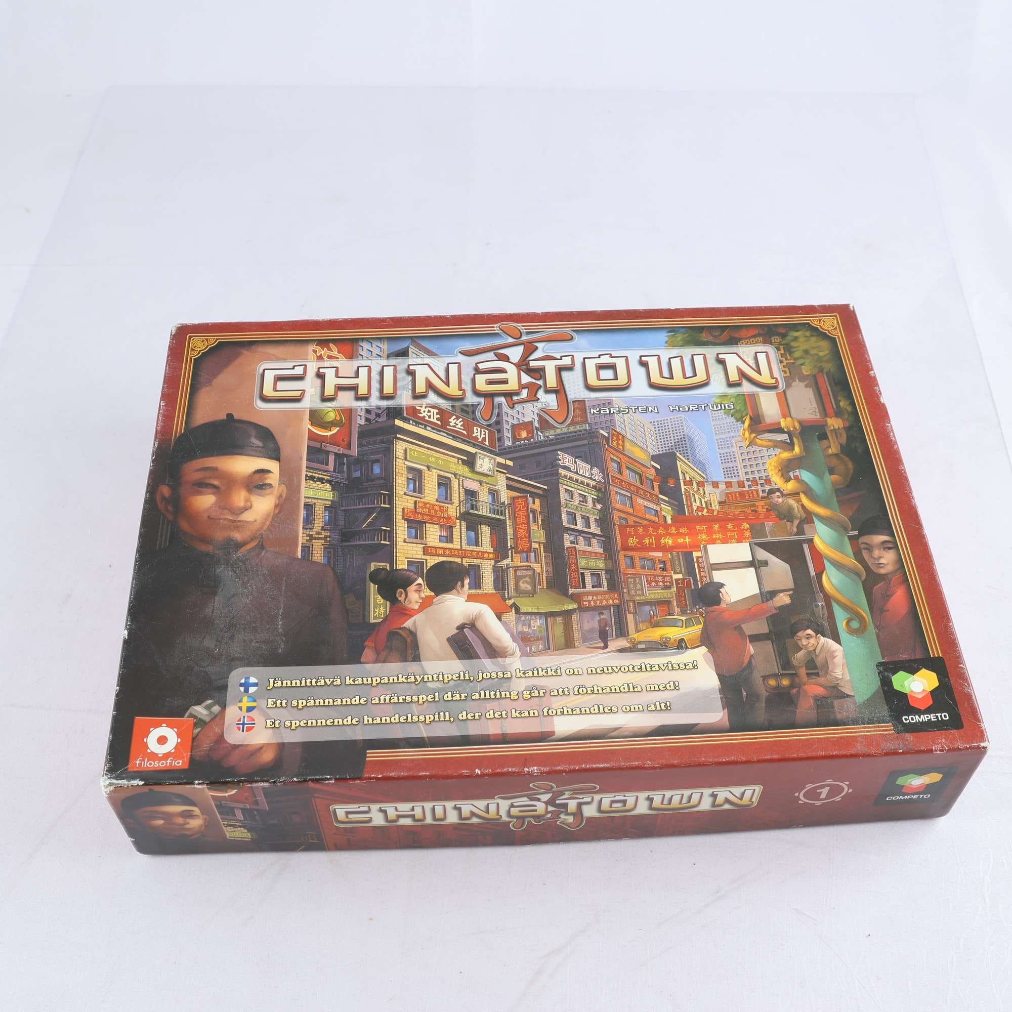 Brädspel, ”Chinatown”, Karsten Hartwig