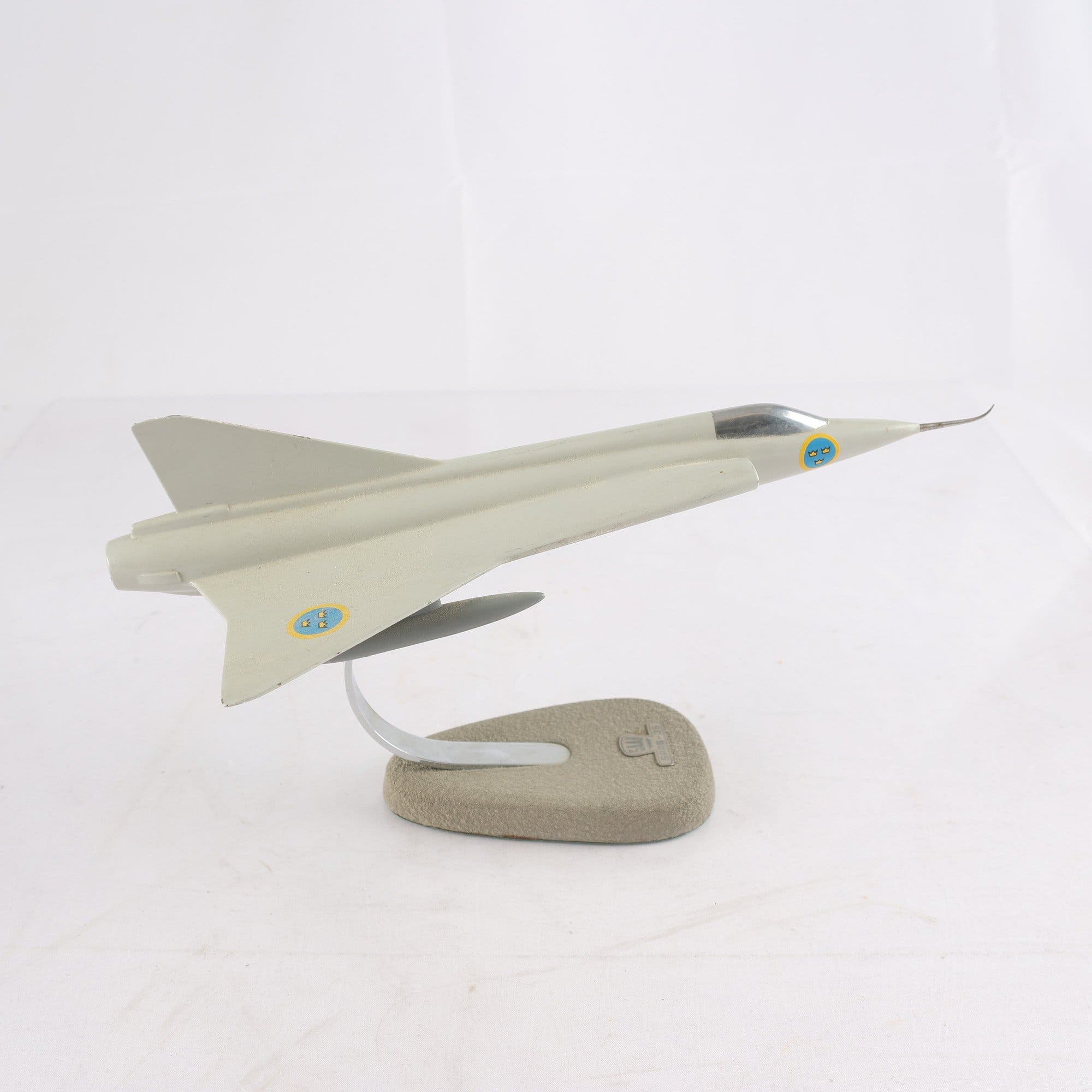 Modellflygplan, Saab 35, ”draken”, metall