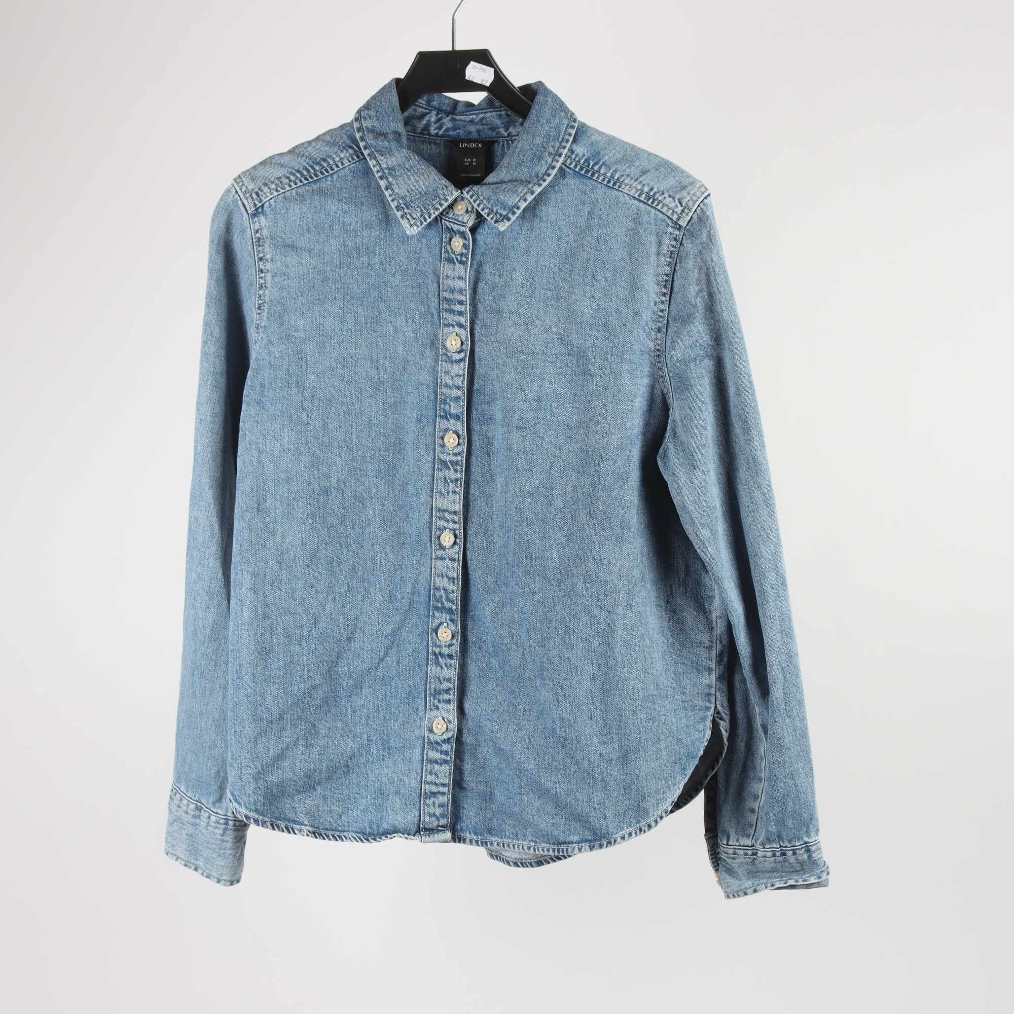 Jeansskjorta, Lindex, stl. M
