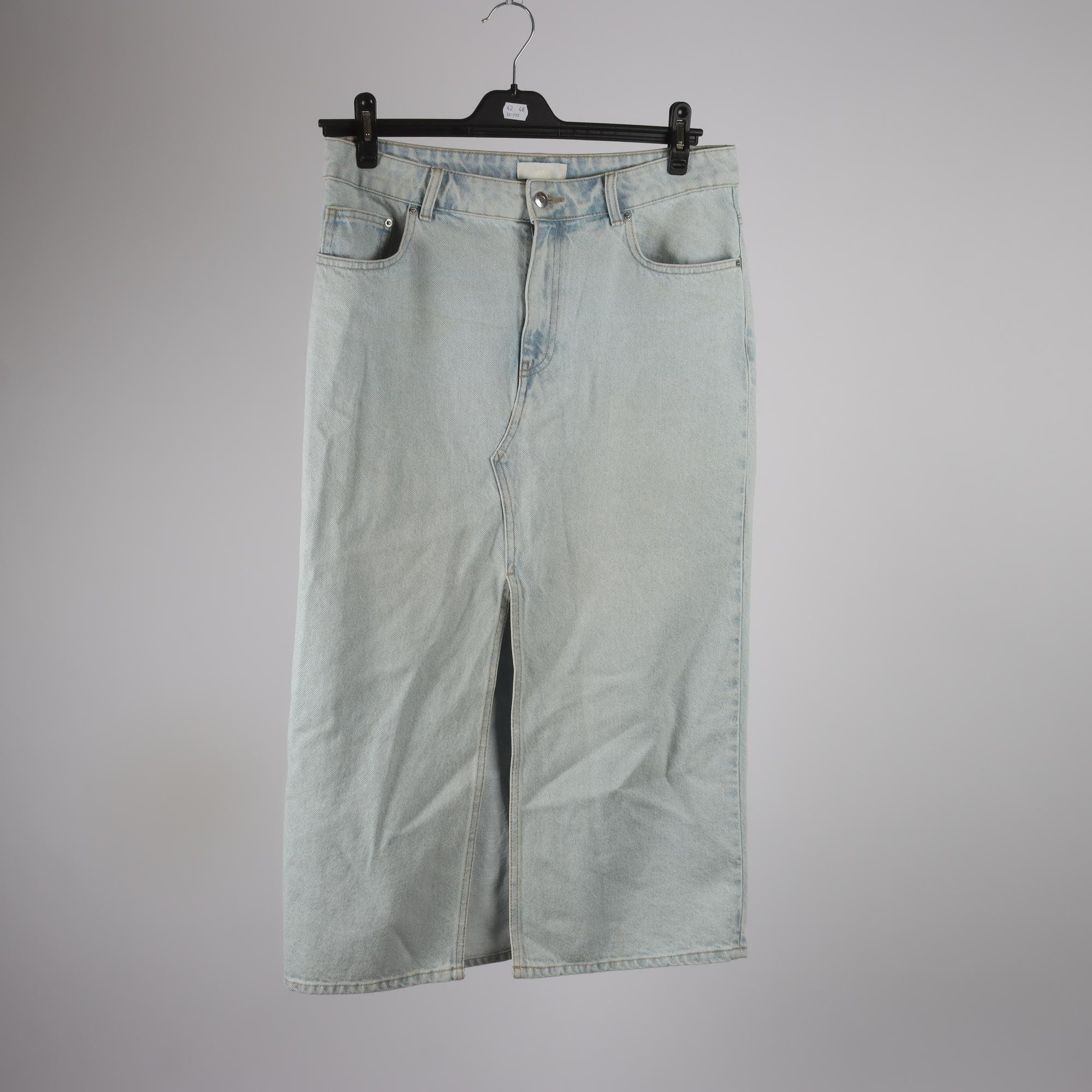 Jeanskjol, H&M, stl. 42