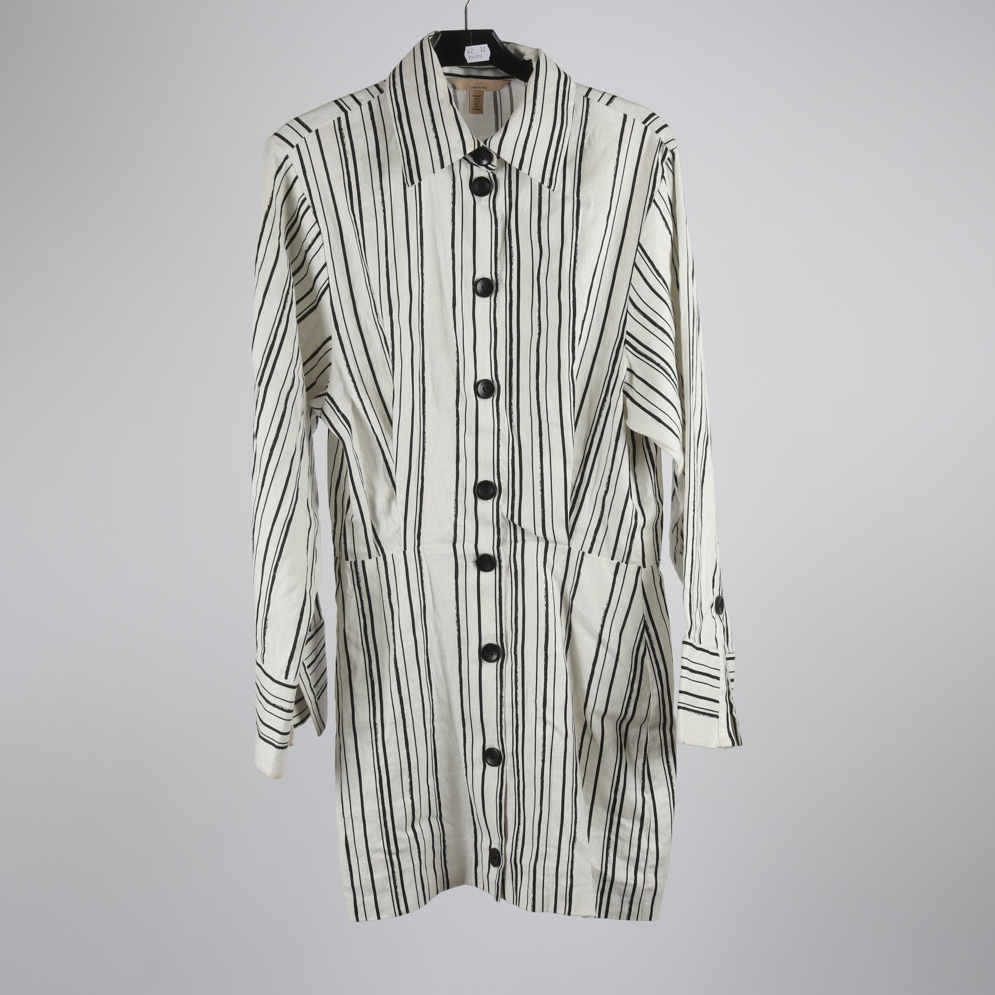 Klänning, H&M, linblandning, stl. 36
