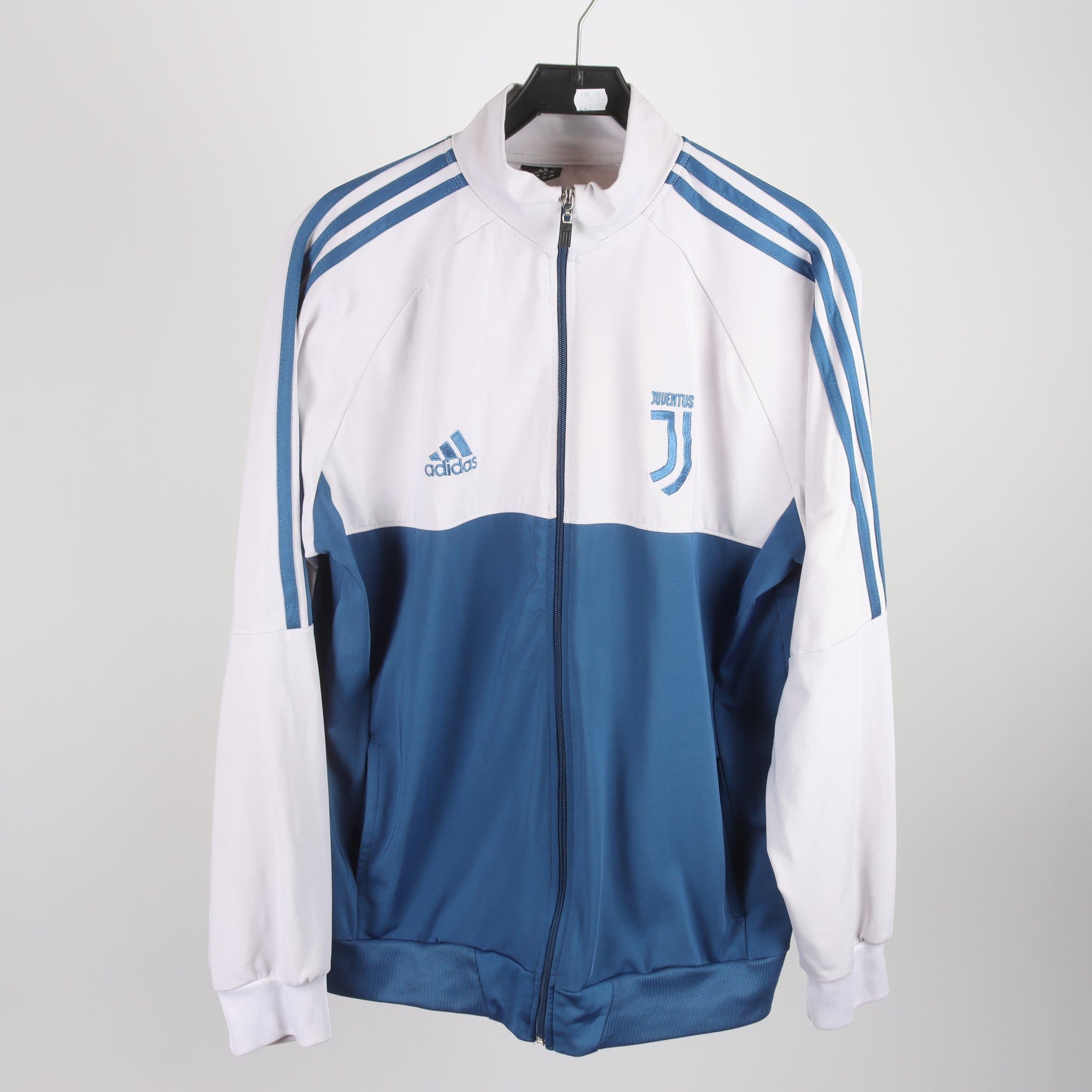 Träningsjacka, Adidas, Juventus, vit, blå, stl. XXL.