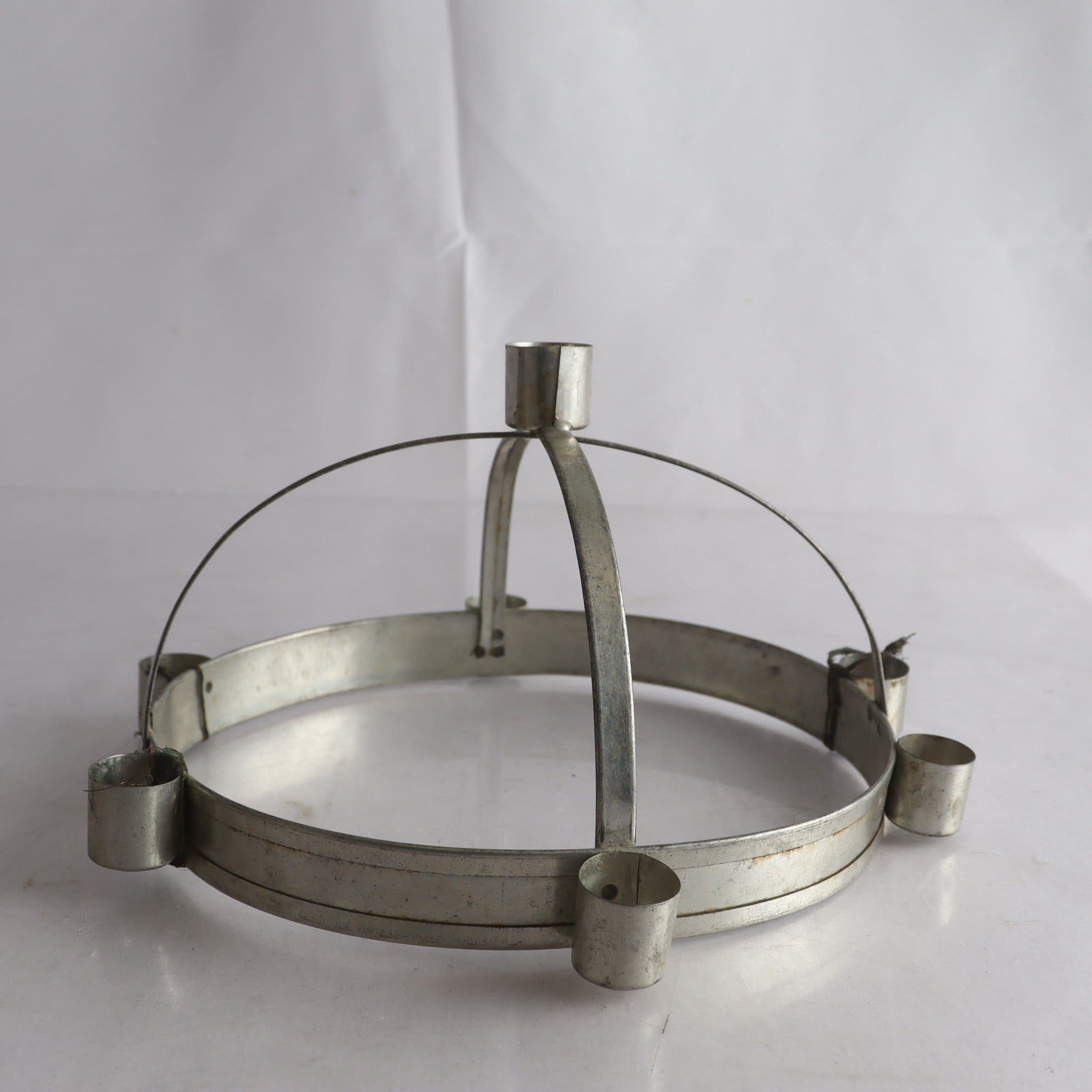 Luciakrona, aluminium, allmoge, 18/1900-tal