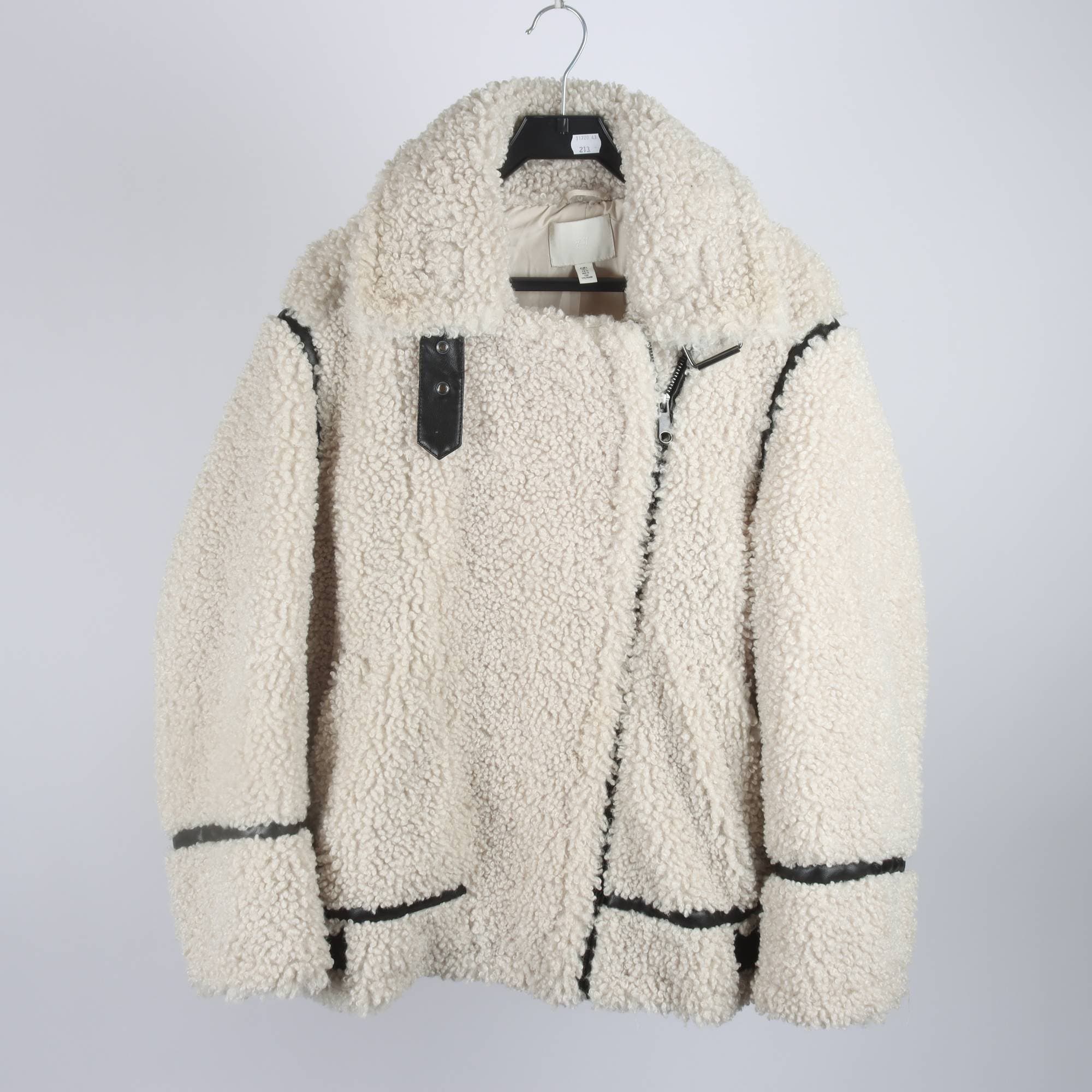 Jacka, H&M, offwhite, stl. L
