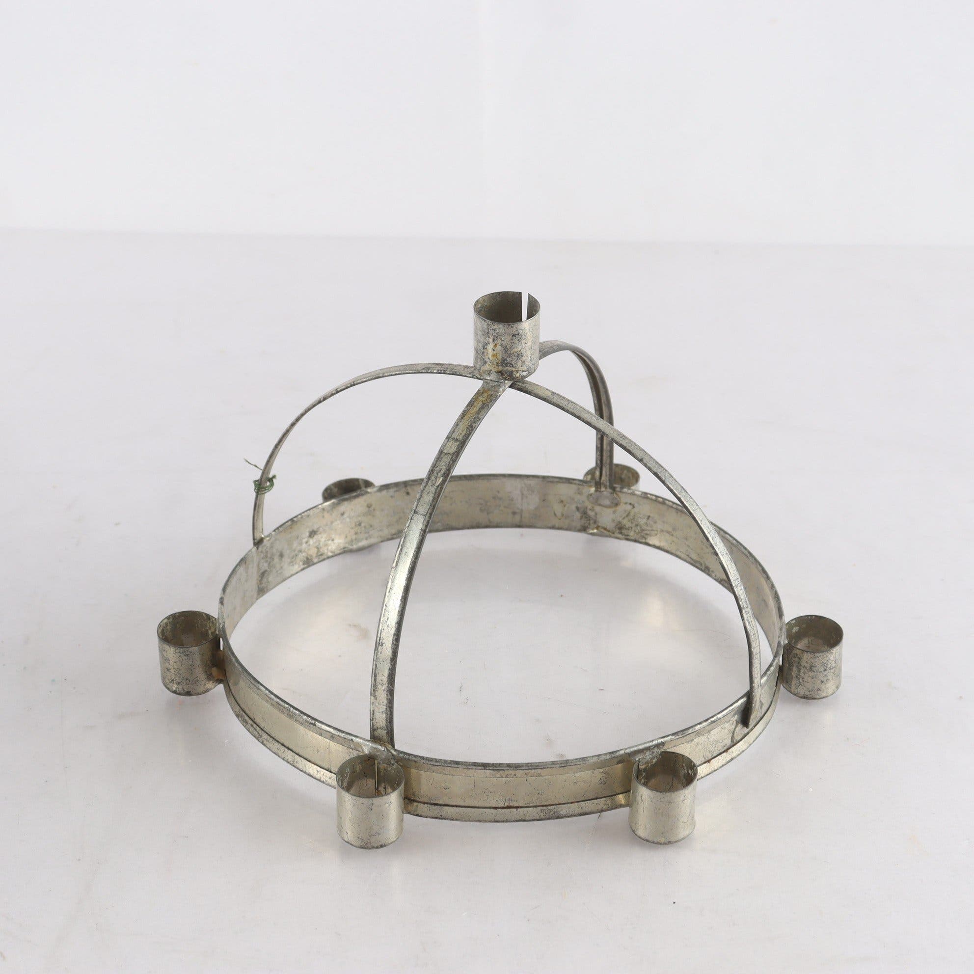 Luciakrona, aluminium, allmoge, 18/1900-tal