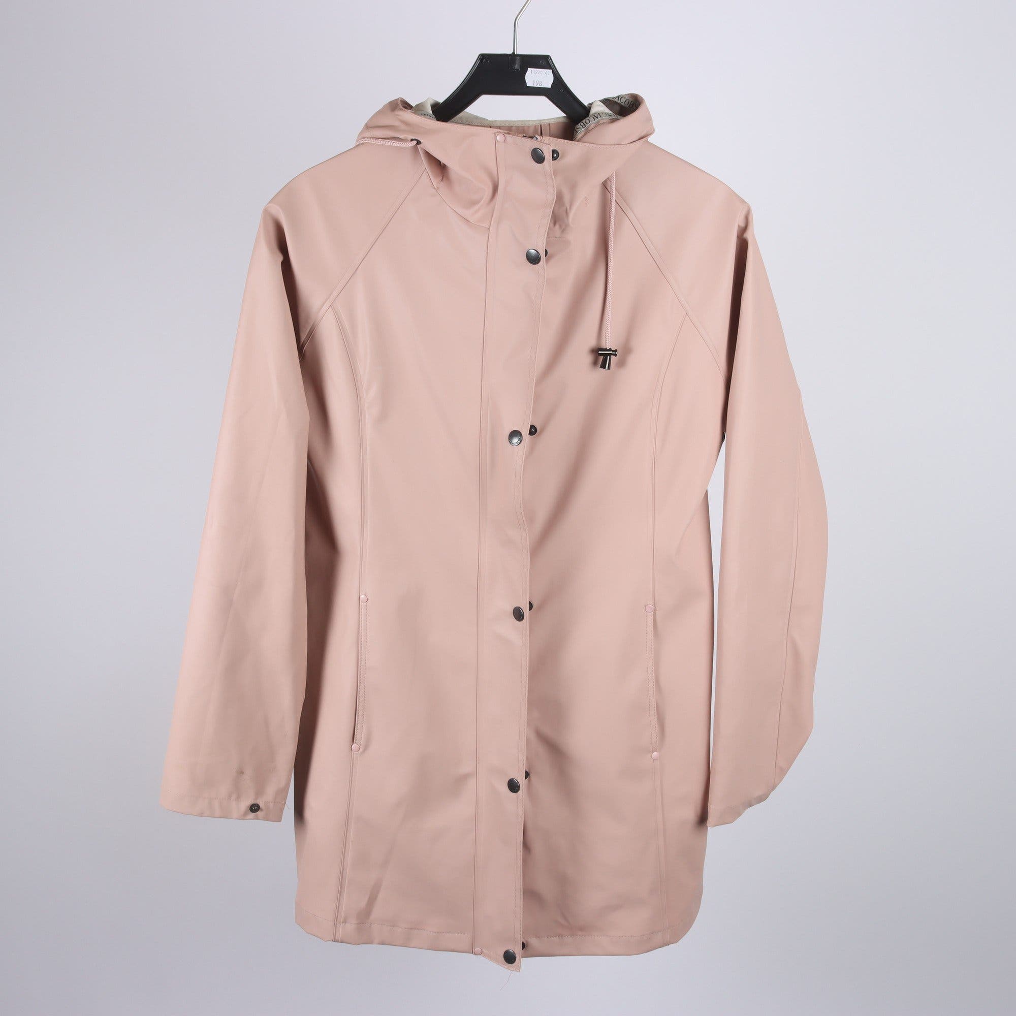 Regnjacka/kappa, , Ilse Jacobsen, rosa, stl. 36