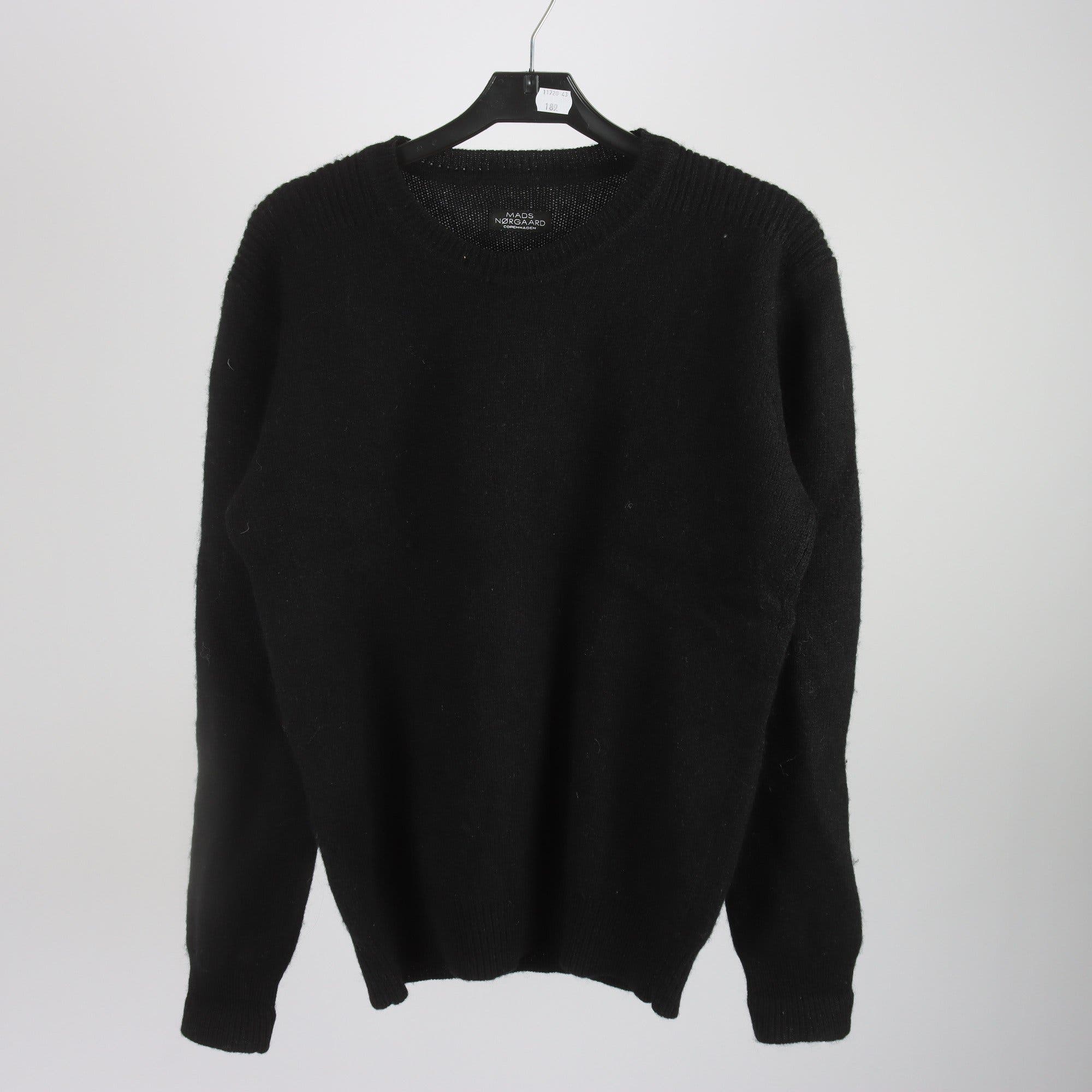 Tröja, Mads Nørgaard, svart, 100% ull, stl. M