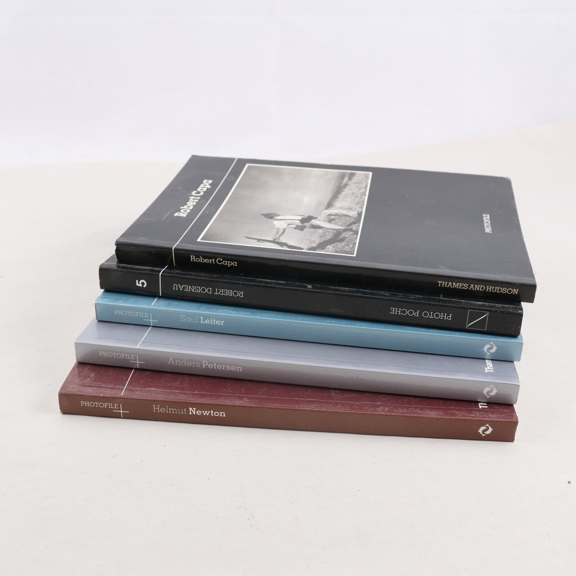 Fotolitteratur i serien Photofile & Photo Poche, 5 volymer