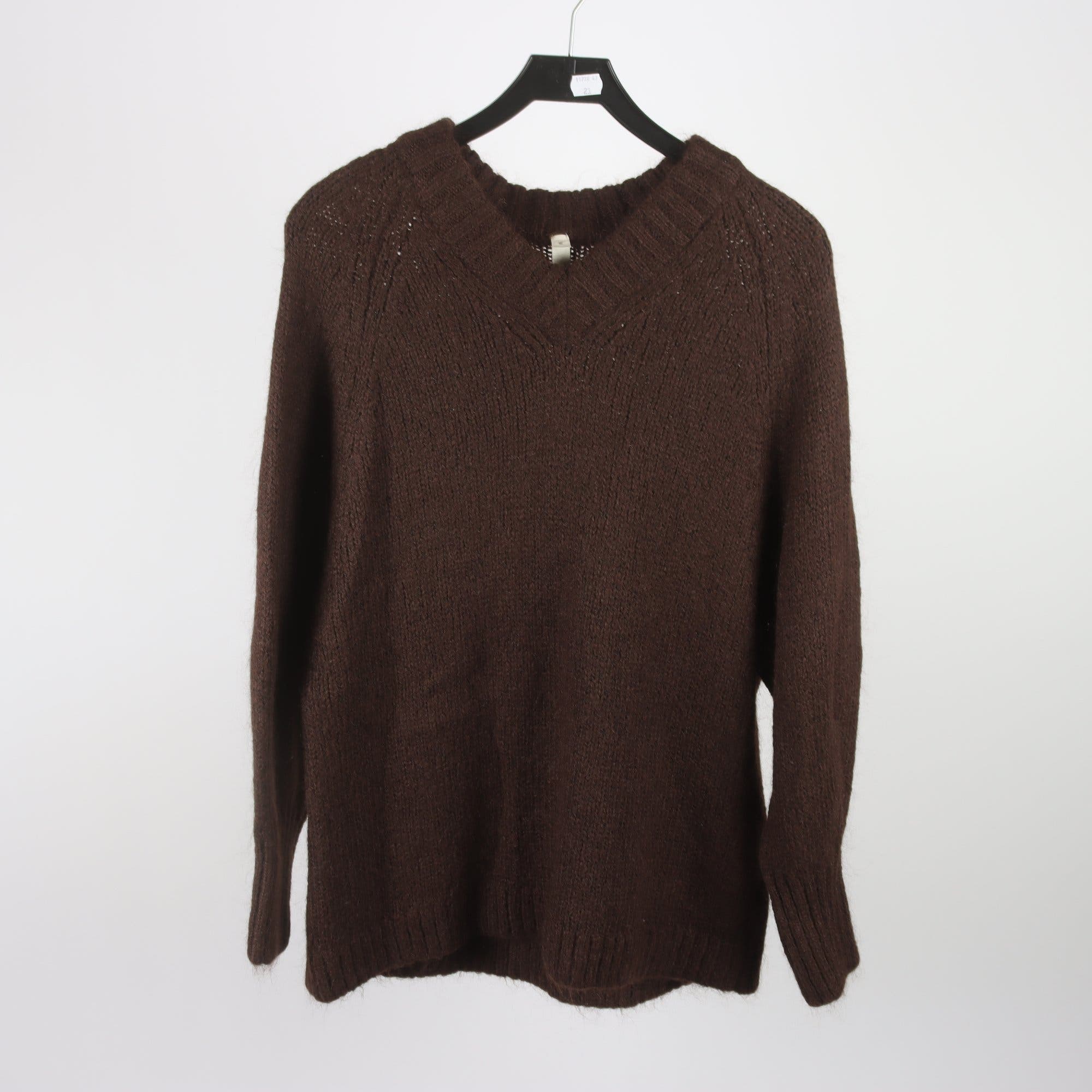 Tröja, Kay/day, brun, ull/mohair mix, stl. M