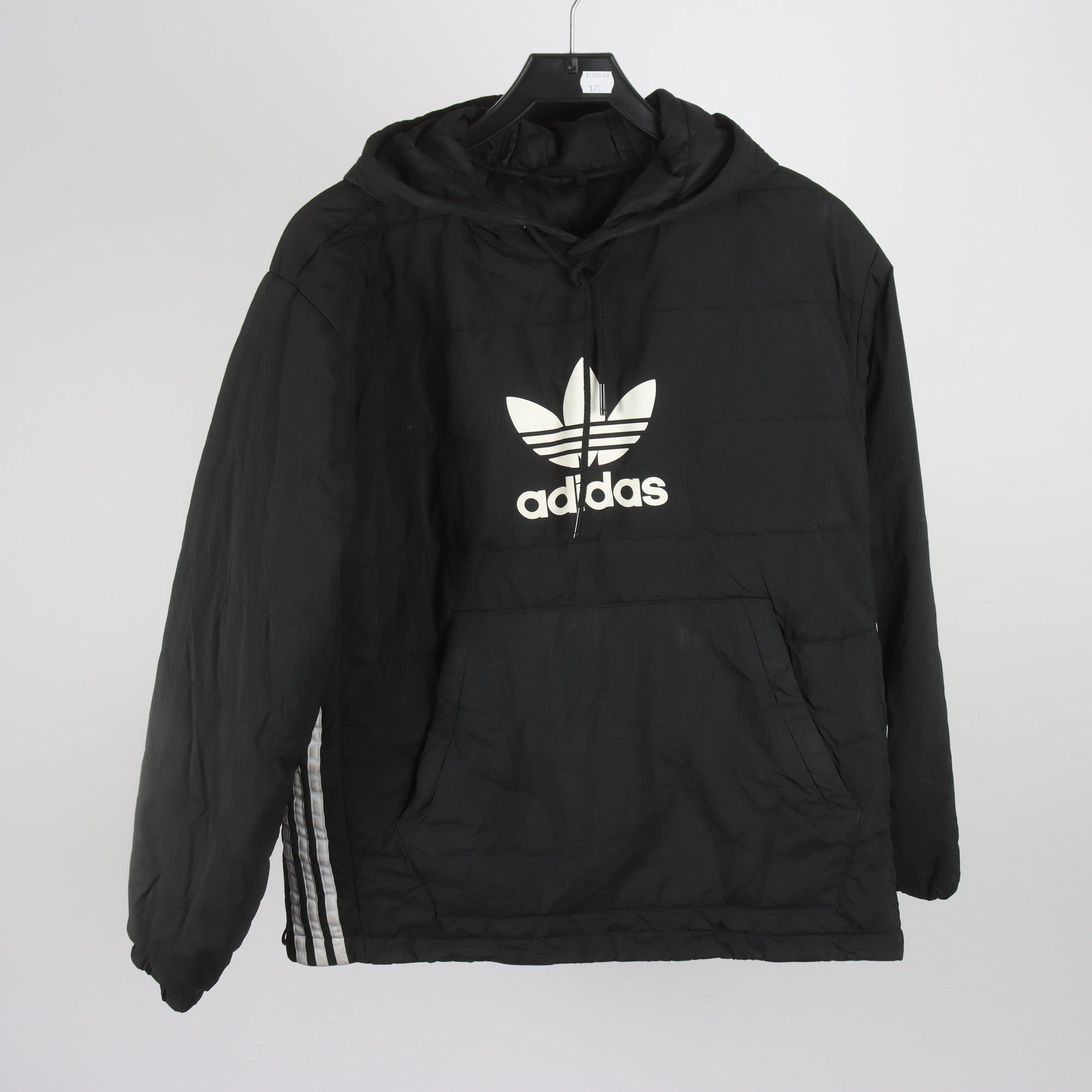 Jacka/anorak, Adidas, svart, stl. S