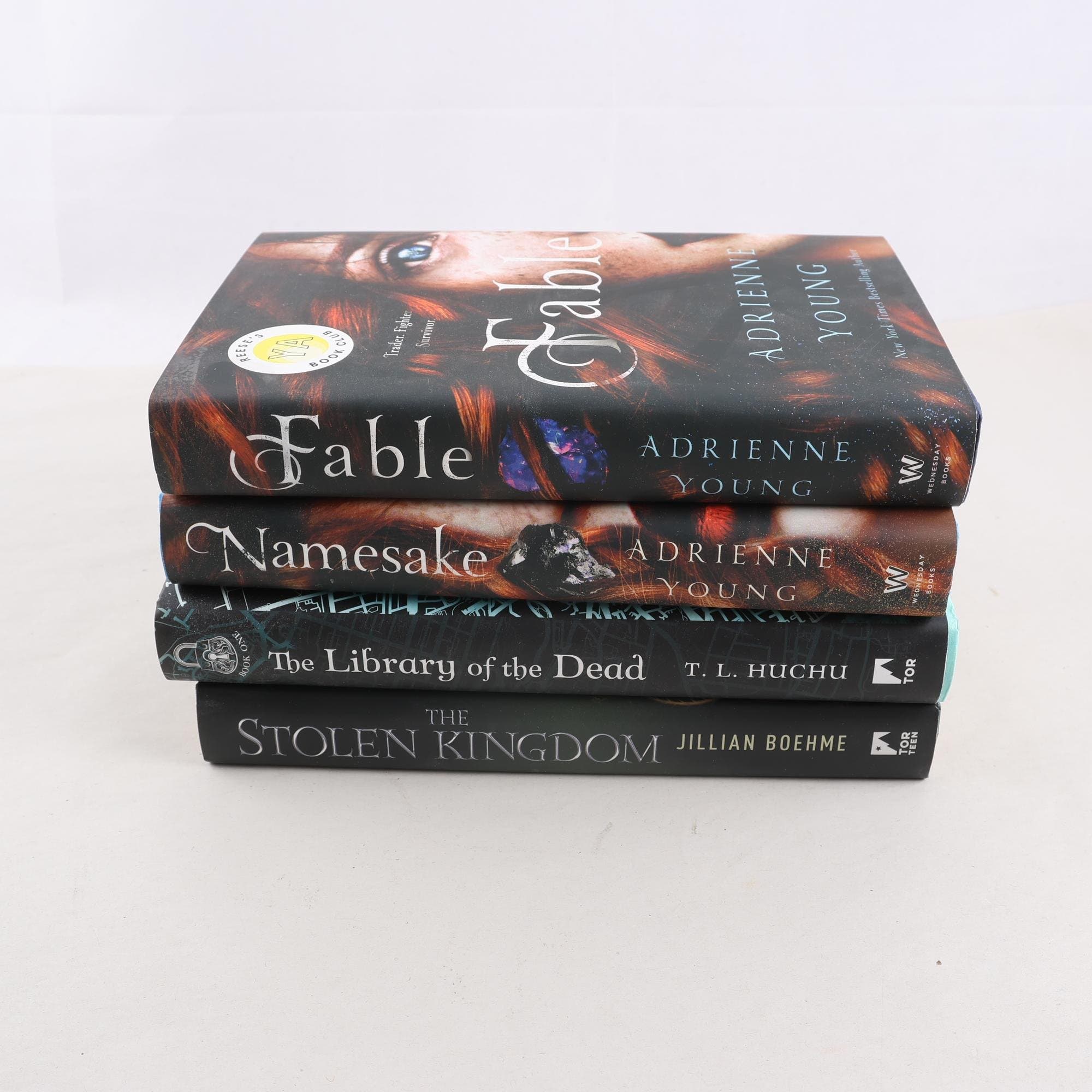 Fantasy/Dark Romance, olika författare, bokpaket med 4 volymer
