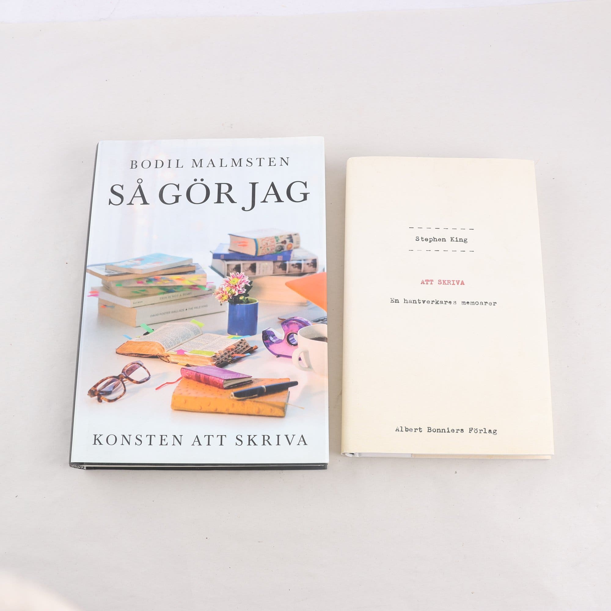 Stephen King, Att skriva + Bodil Malmsten, Så gör jag
