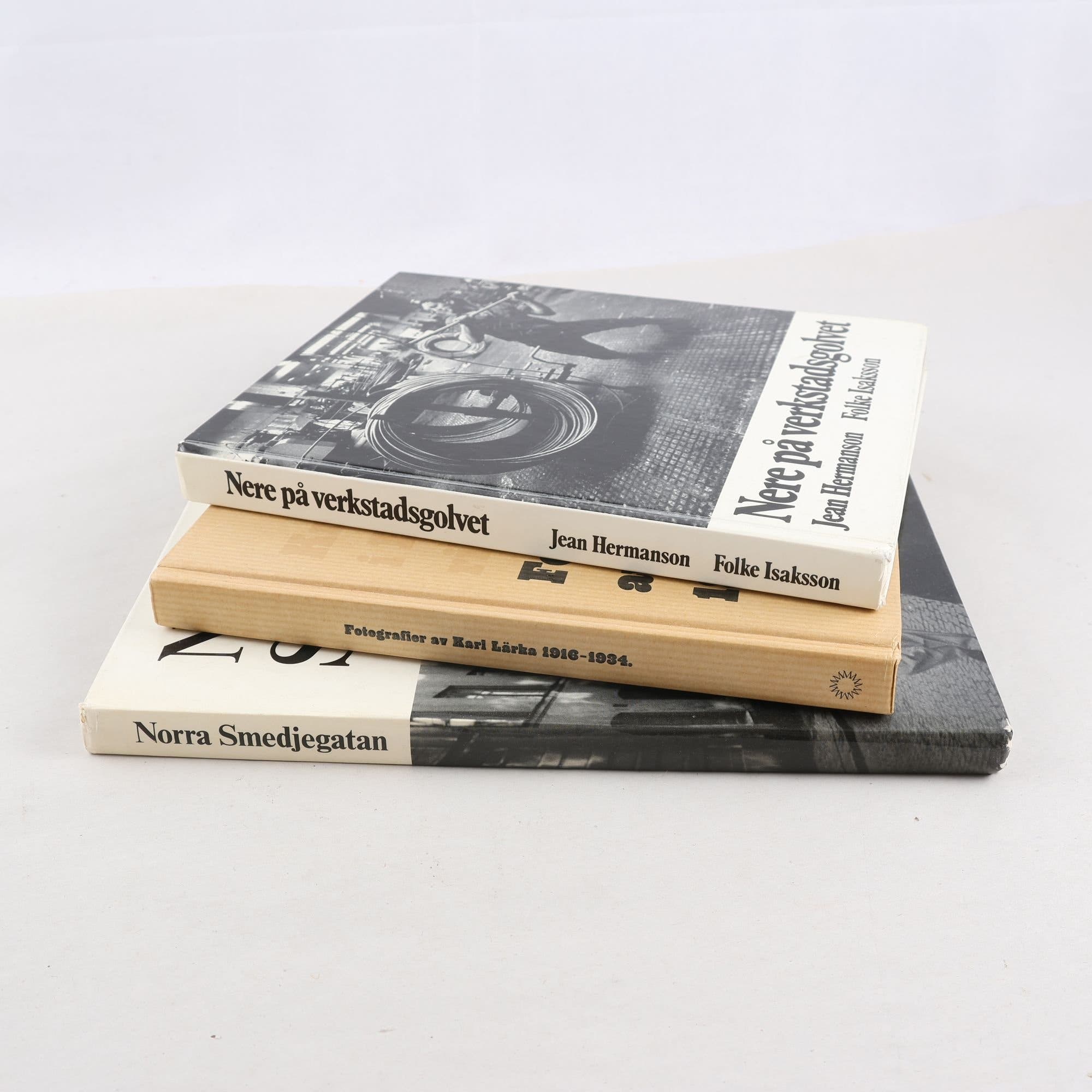 Svensk fotohistoria, bokpaket med 3 volymer