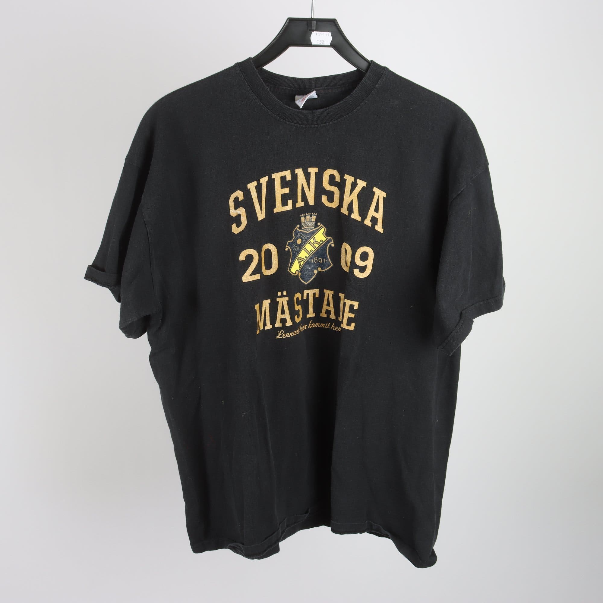 T-shirt, AIK, svart, stl. XXL