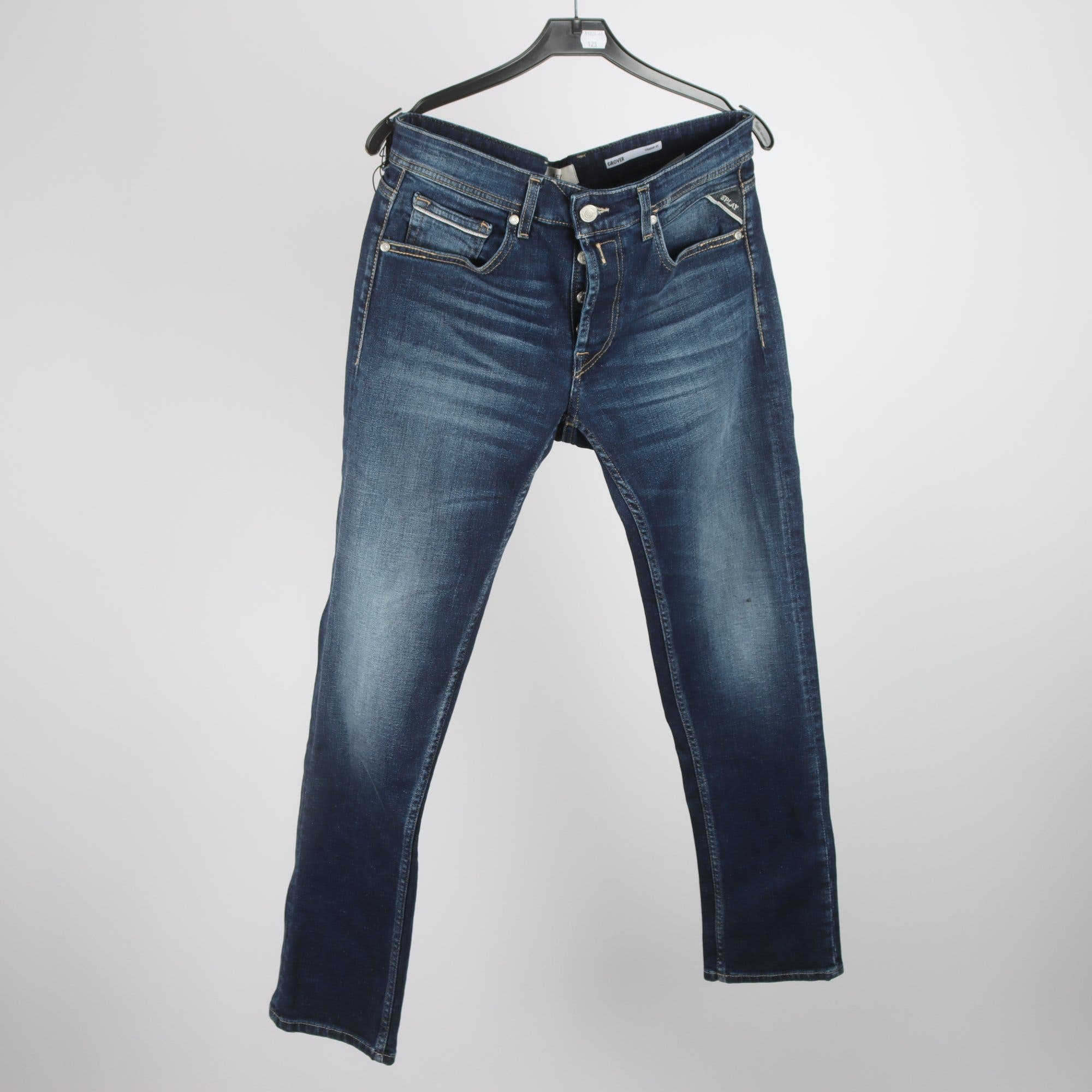 Jeans, Replay, blå, stl. W30 L30