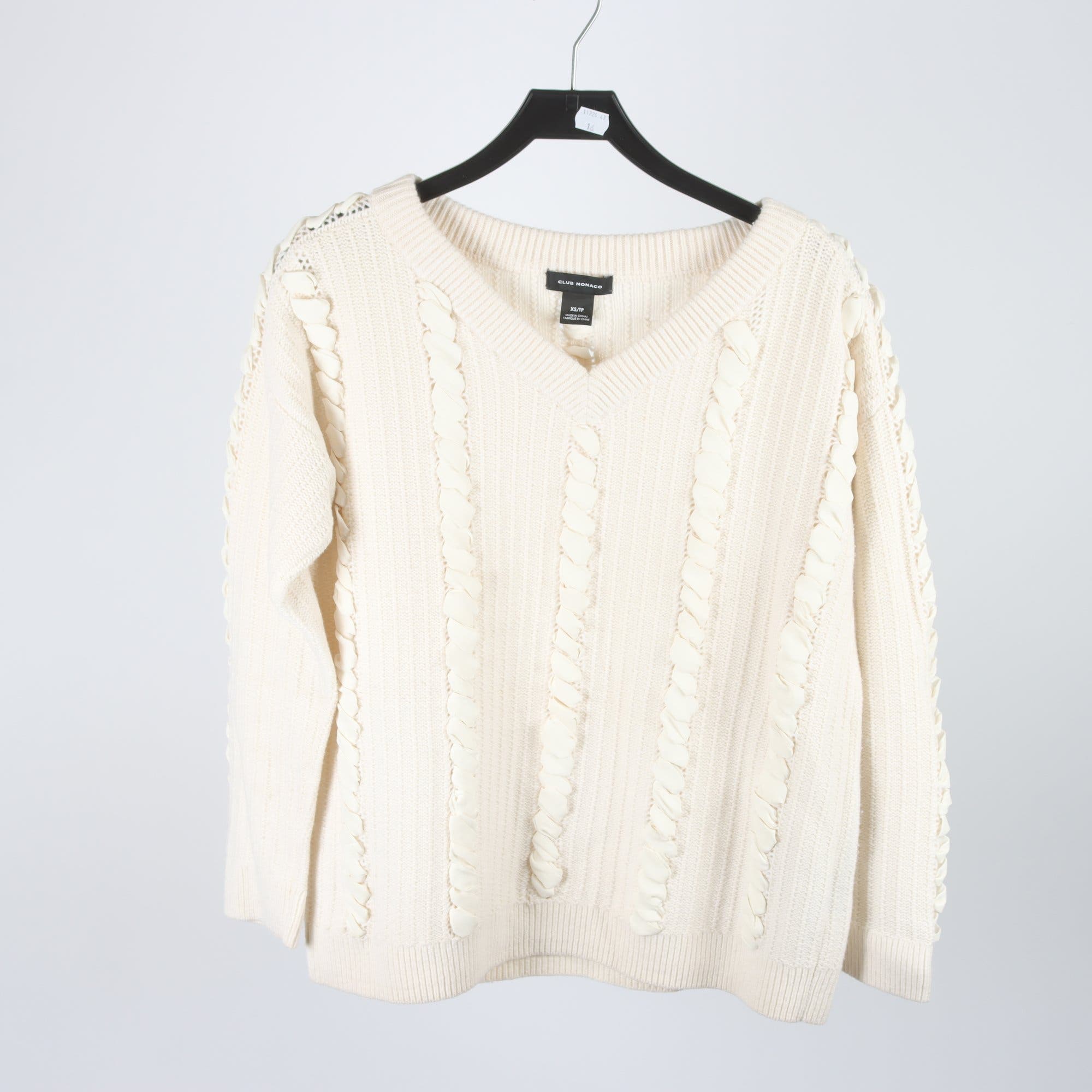 Tröja, Club Monaco, offwhite, stl. XS