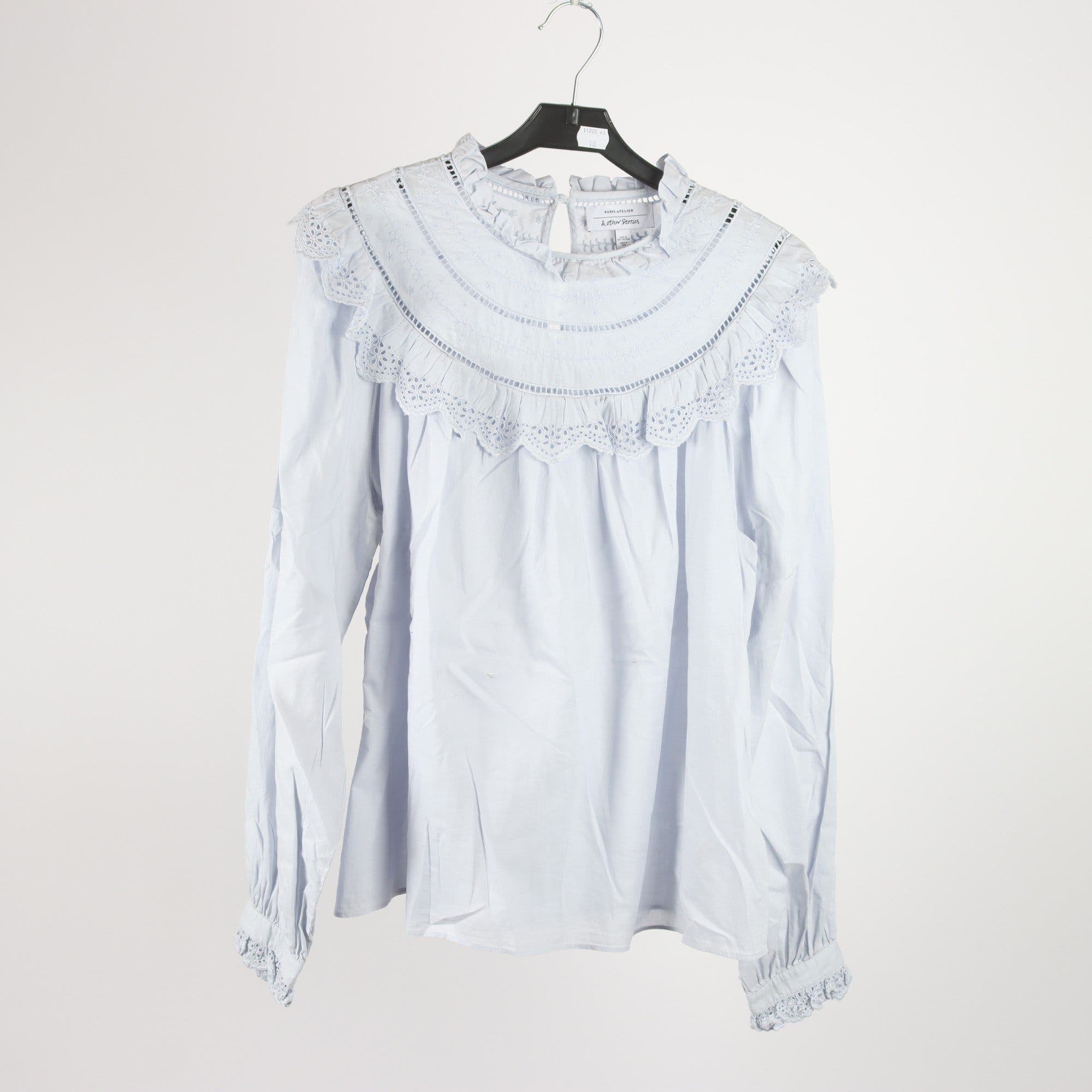 Blus, & Other Stories, blå, stl. 44