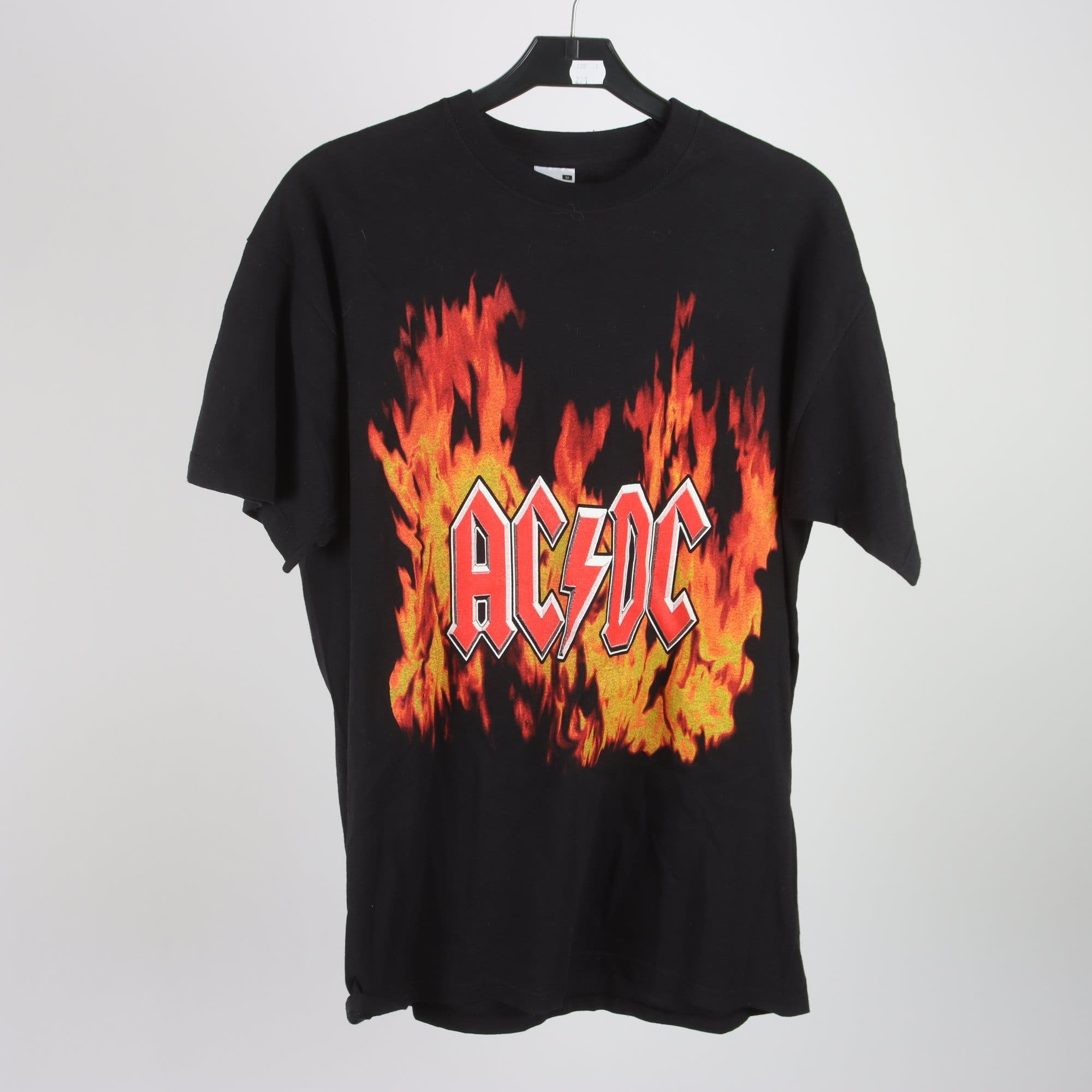 T-shirt, Fruit of the Loom, AC/DC, svart, stl. M.