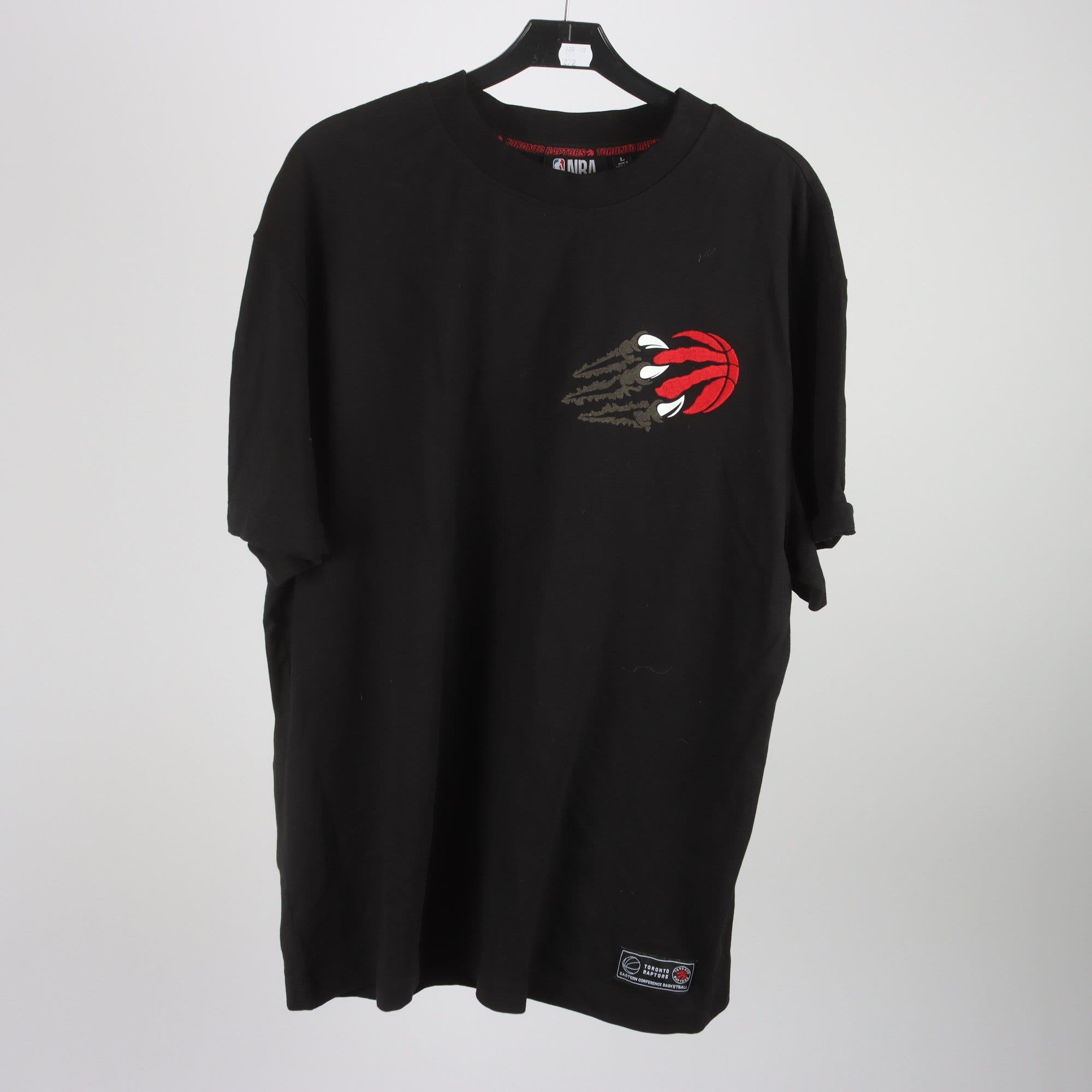T-shirt, NBA, Toronto Raptors, svart, stl. L.