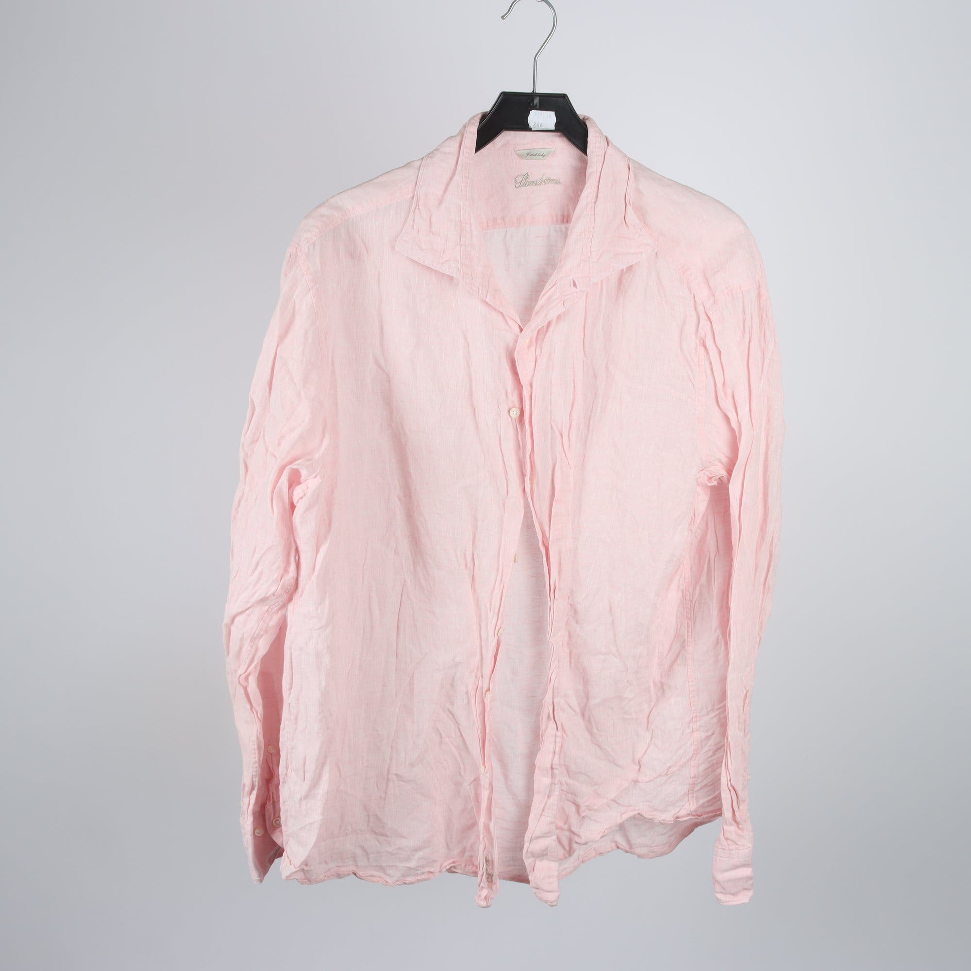 Skjorta, Stenströms, rosa, 100% lin, stl. XXL.