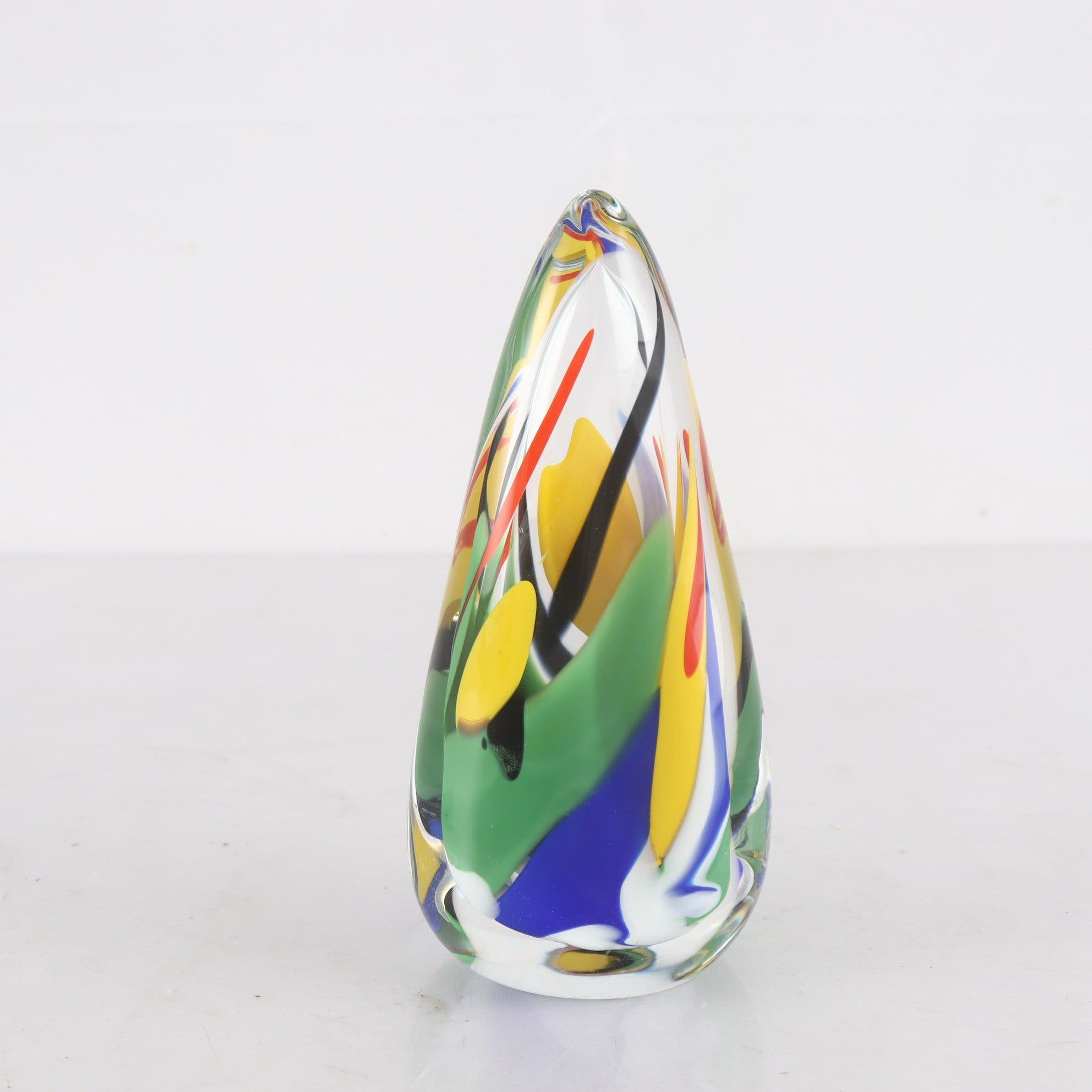Skulptur, glas, ”Springtime”, Björn Rönnqvist, signerad