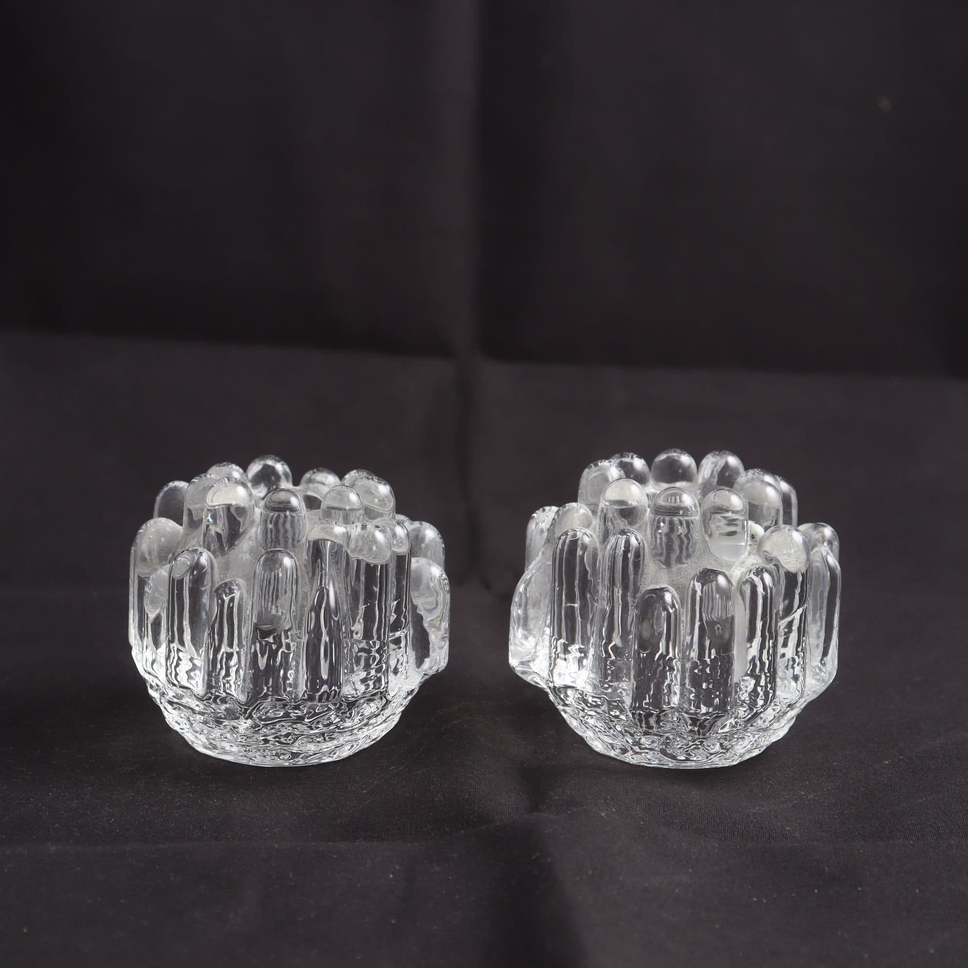 Ljusstakar, glas, ”Polar”, Göran Wärff