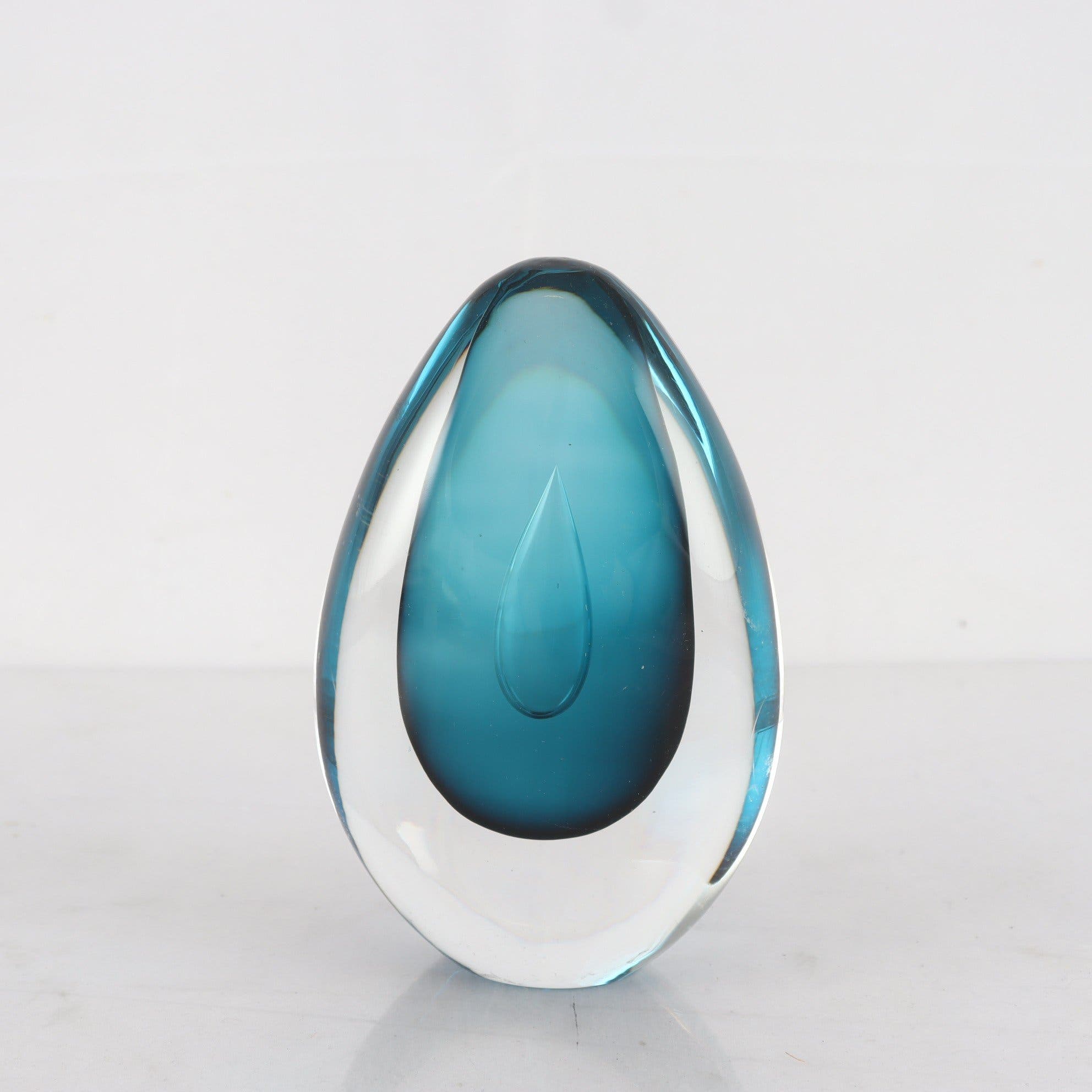 Skulptur, glas, Kosta, Mona Morales Schildt, sign Kosta SH196