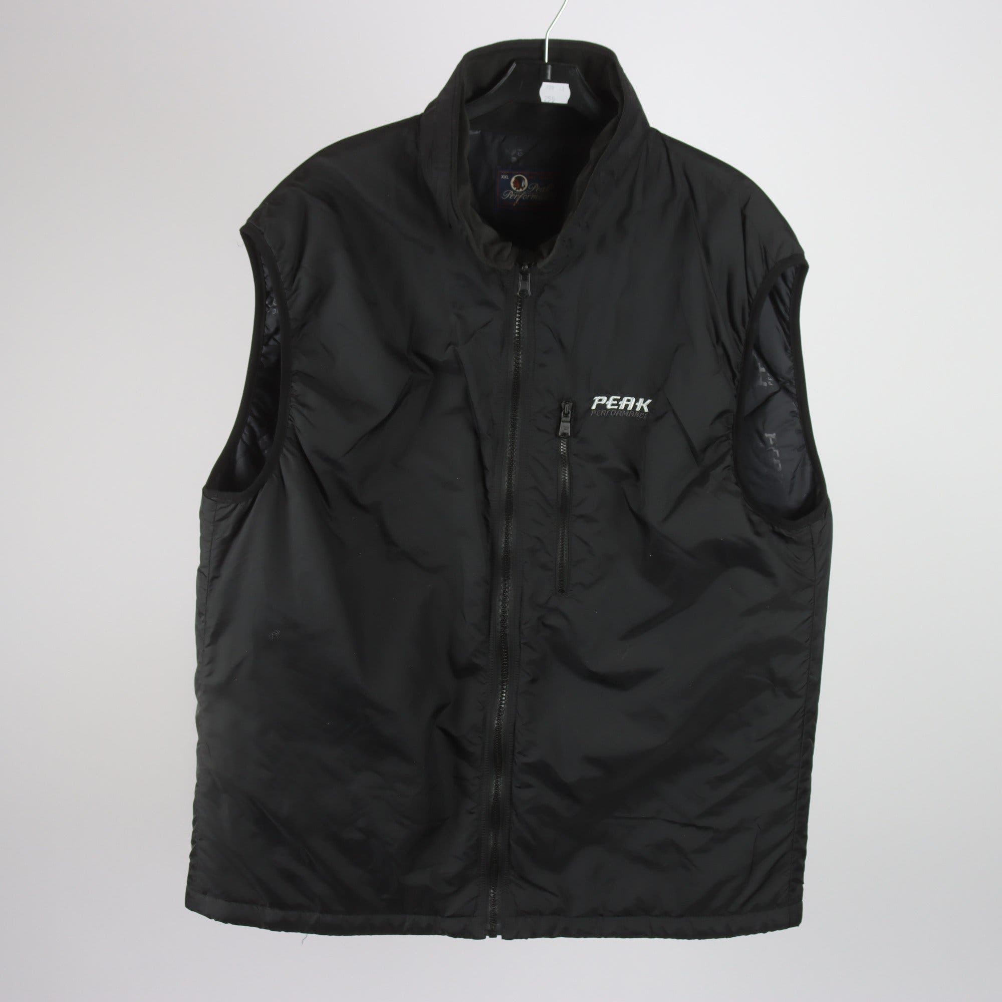Väst, Peak Performance, svart, stl. XXL.