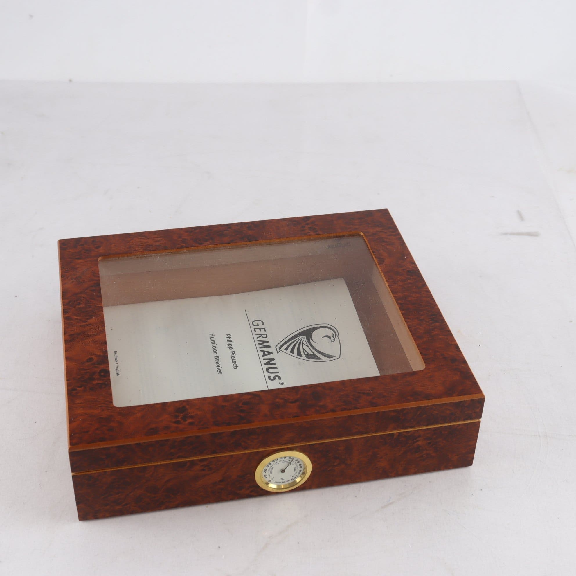 Humidor, Germanus. Samfraktas ej.